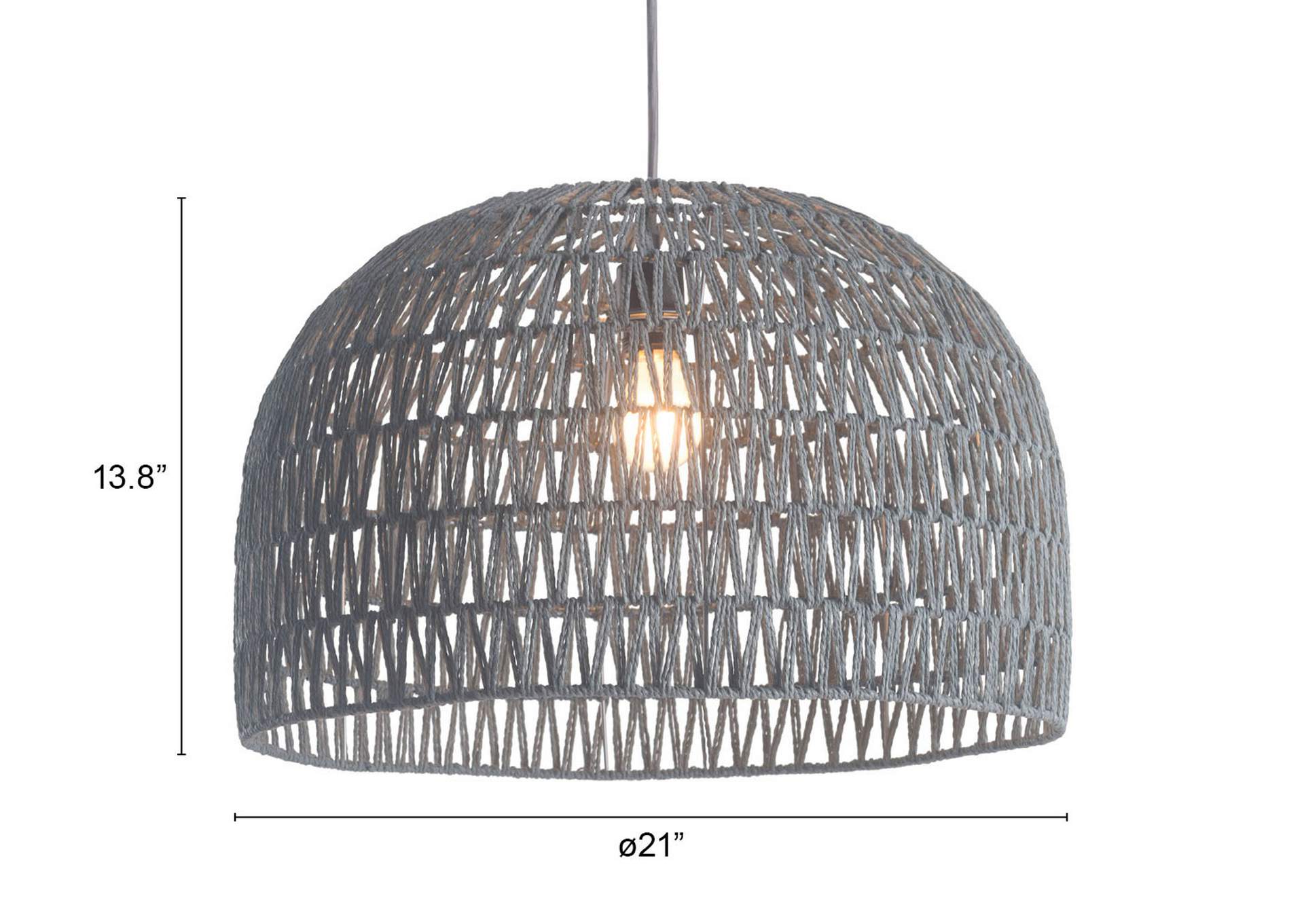 Paradise Ceiling Lamp Gray,Zuo