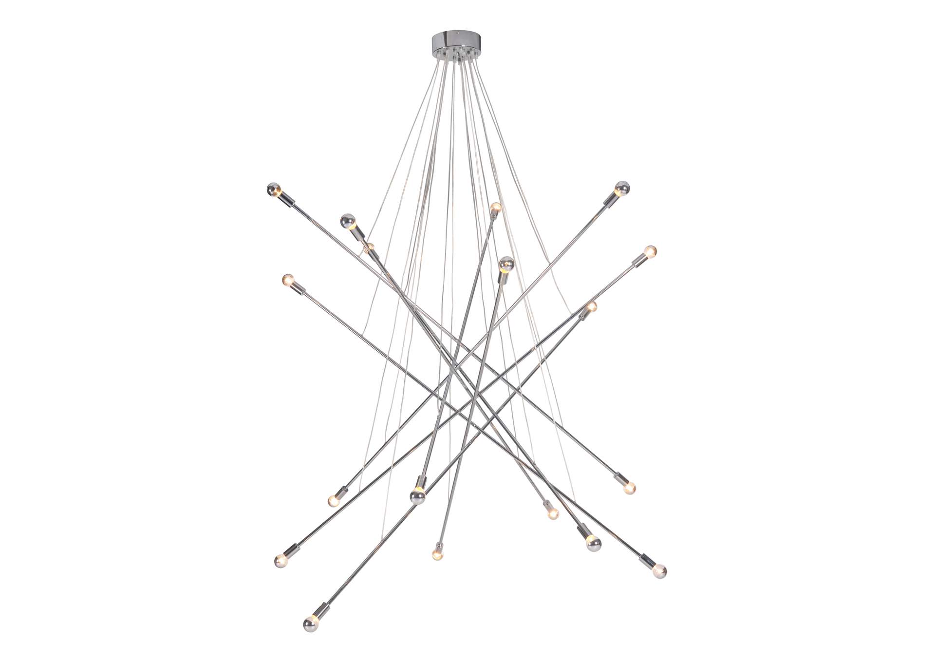 Belief Ceiling Lamp Chrome,Zuo