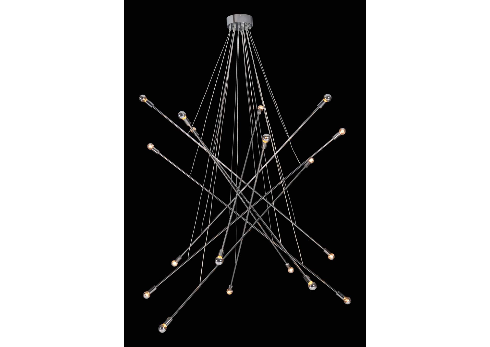 Belief Ceiling Lamp Chrome,Zuo