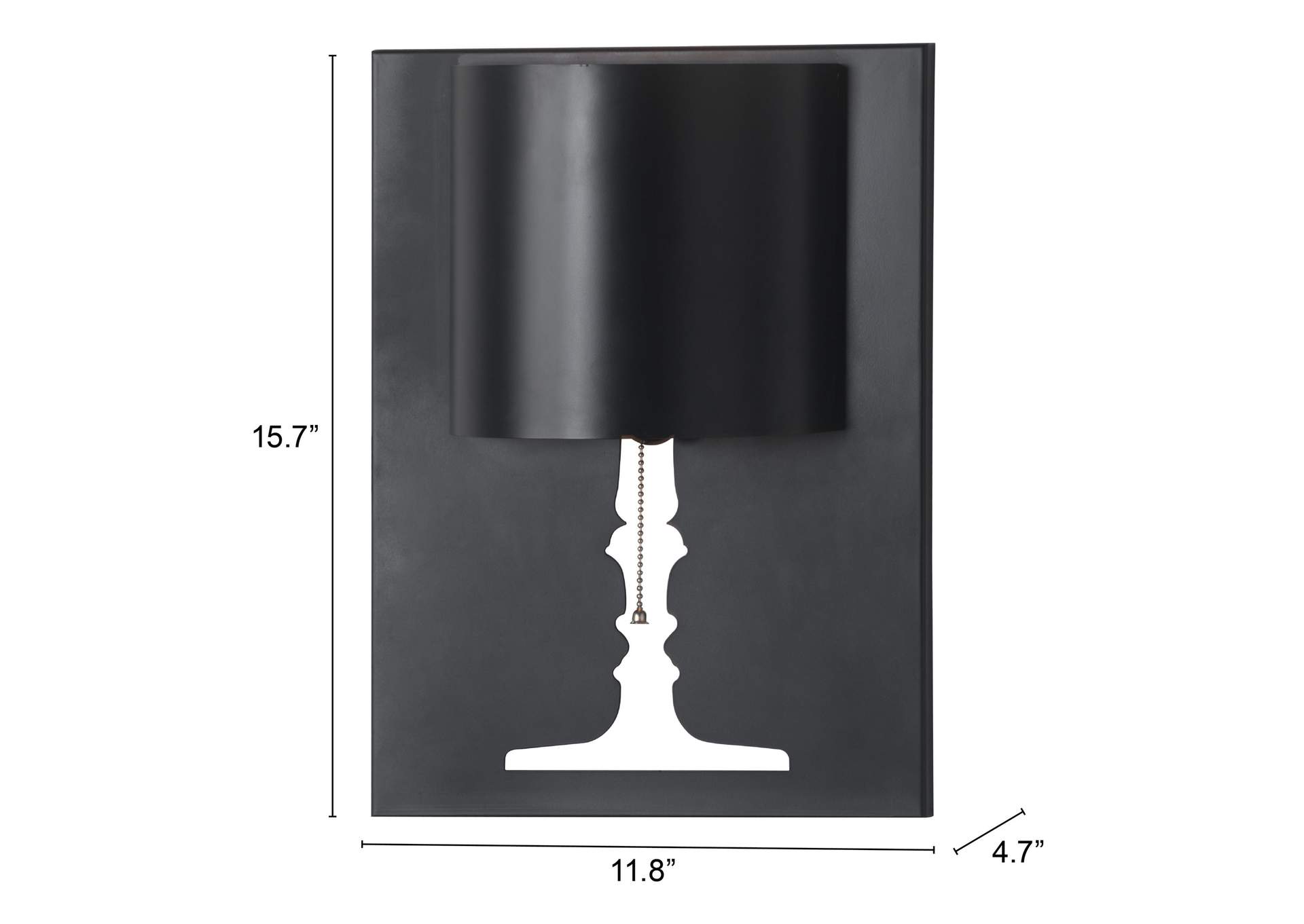 Dream Wall Lamp Black,Zuo