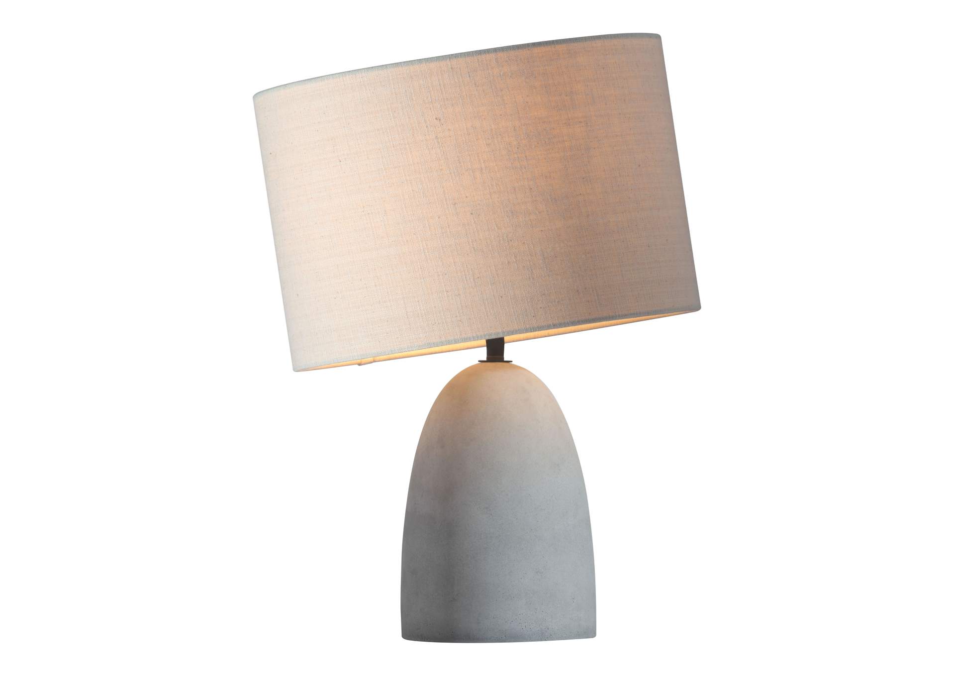 Vigor Table Lamp Beige & Gray,Zuo