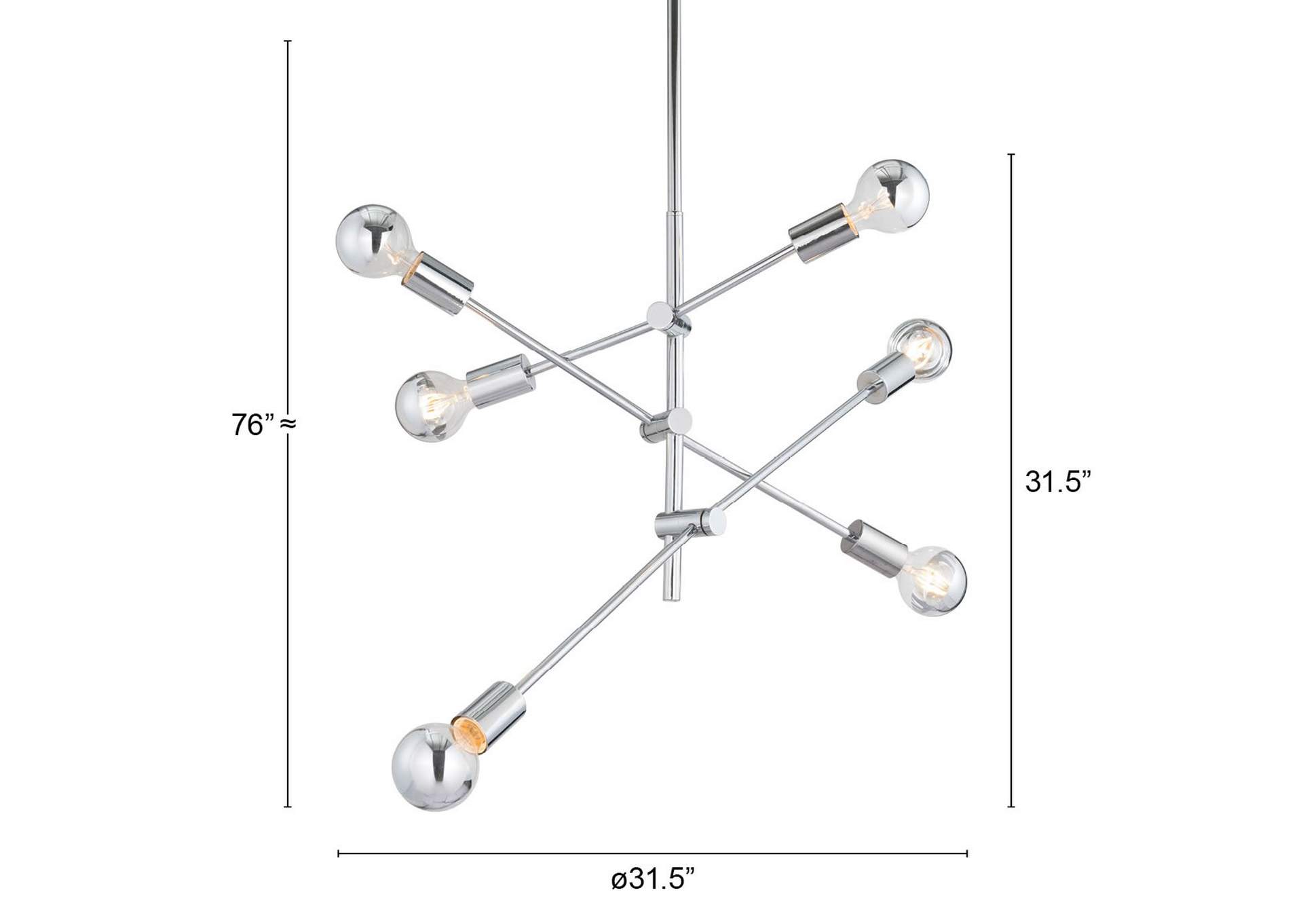 Brixton Ceiling Lamp,Zuo