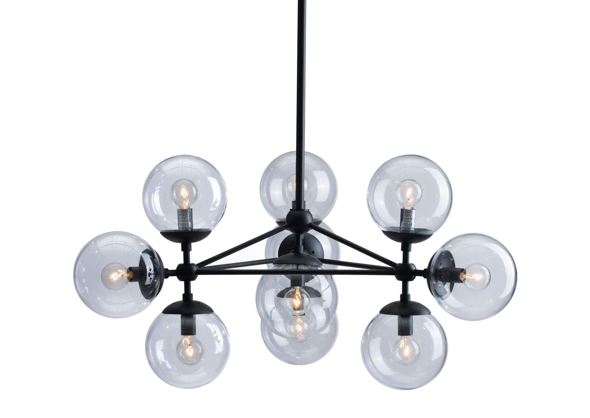 Belfast Ceiling Lamp Black,Zuo