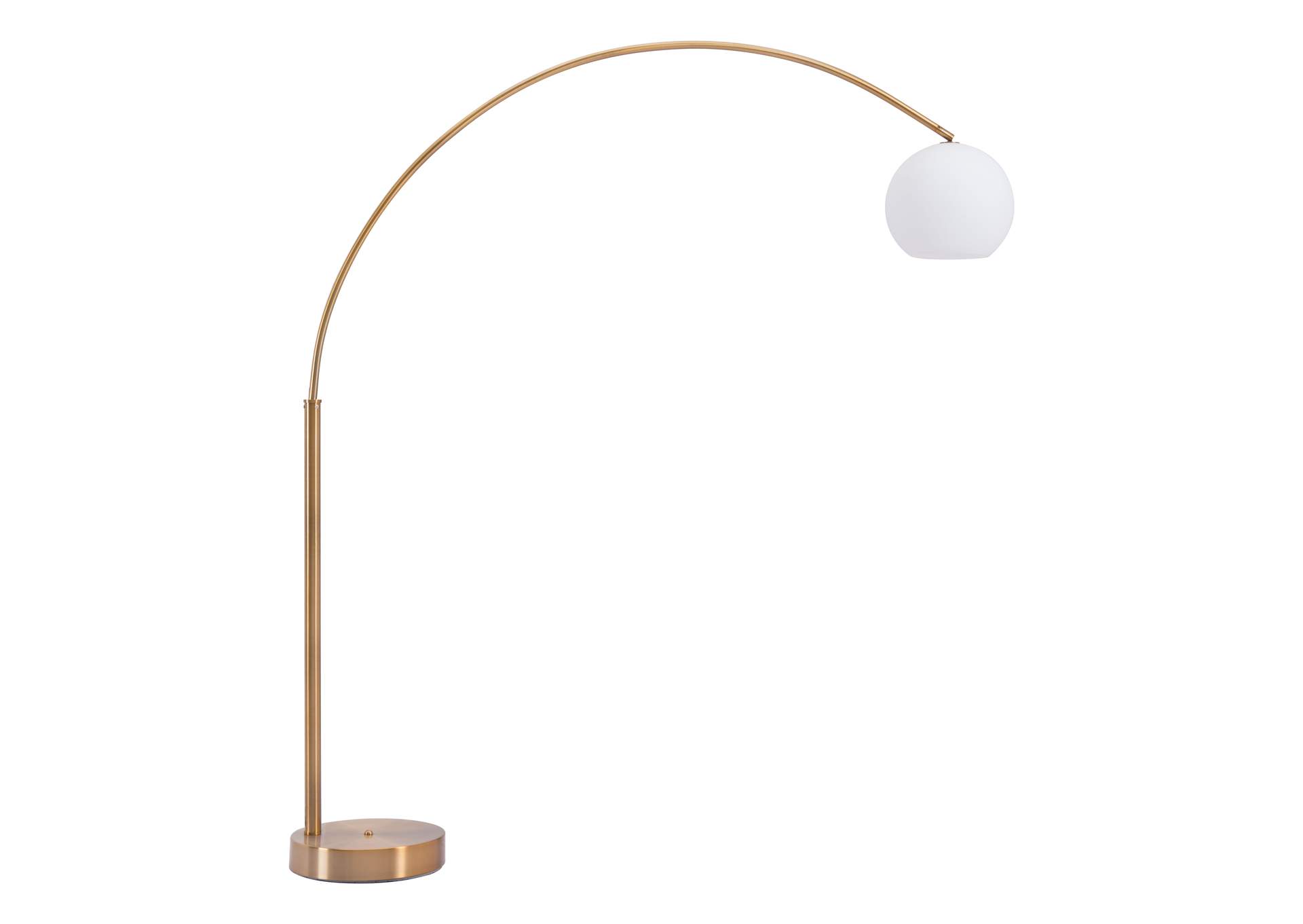 Griffith Floor Lamp Brass,Zuo