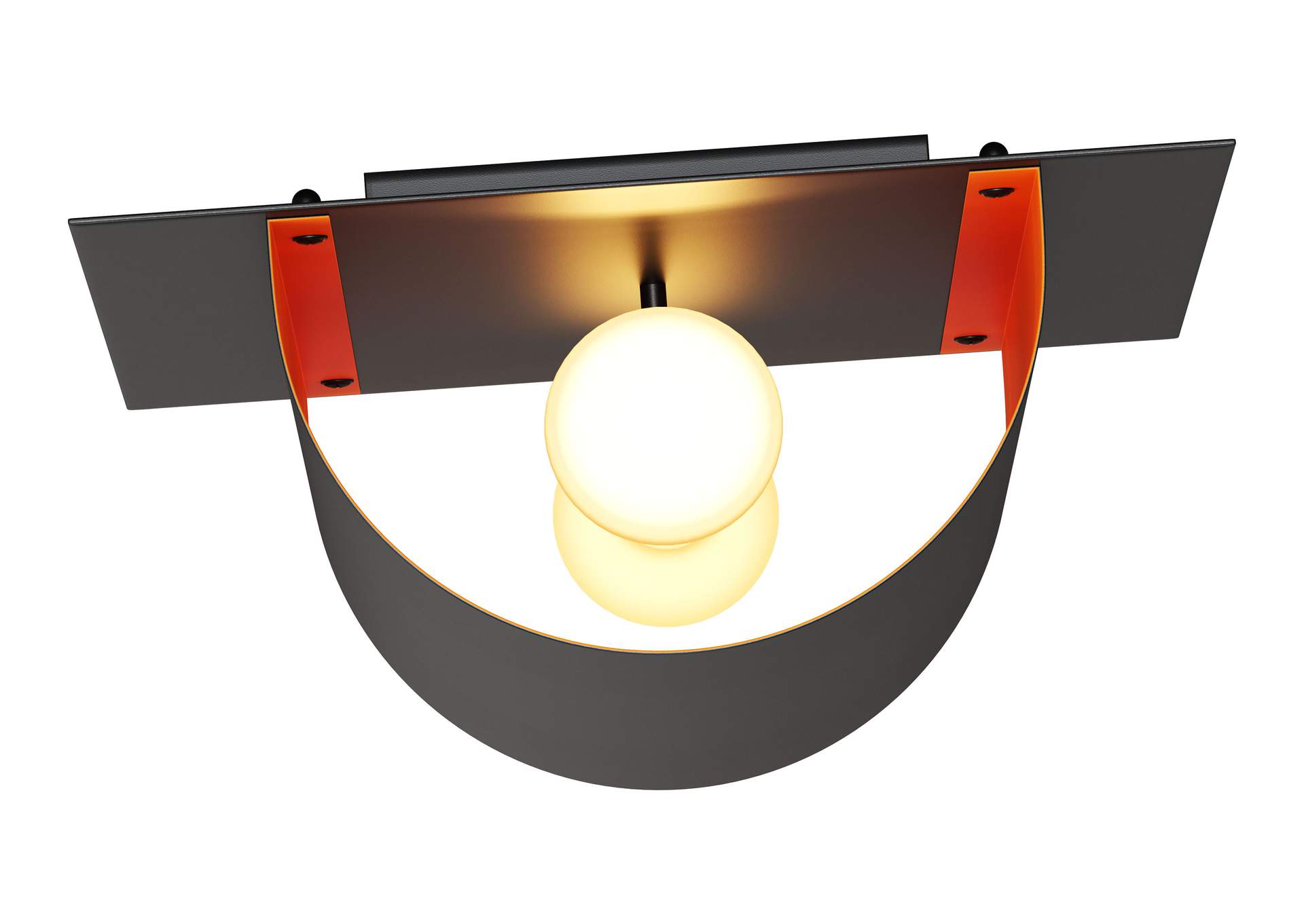Metal Wall Lamp Black,Zuo