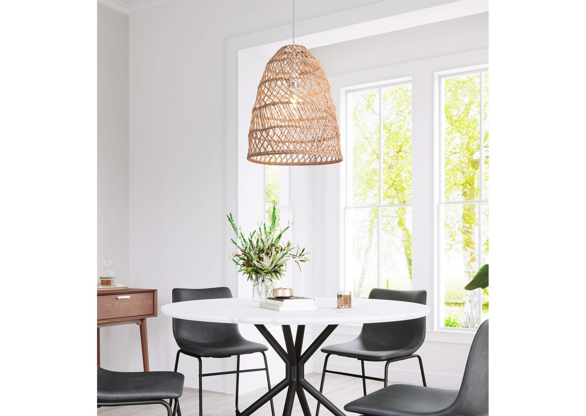 Saints Ceiling Lamp Natural,Zuo