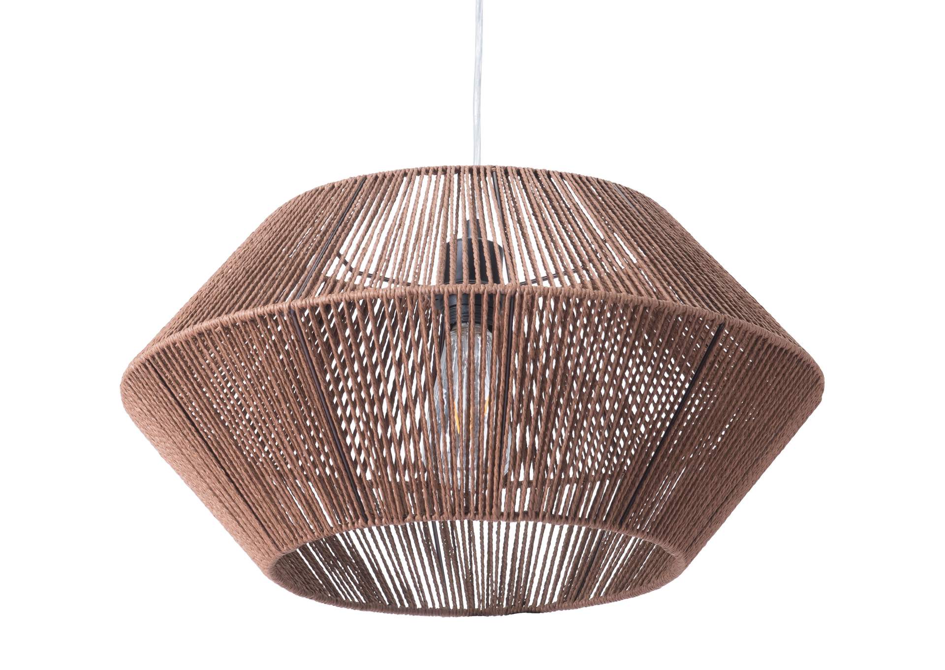 Kendrick Ceiling Lamp Brown,Zuo