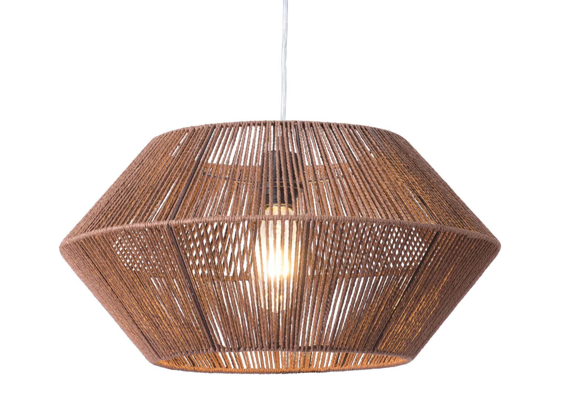 Kendrick Ceiling Lamp Brown,Zuo