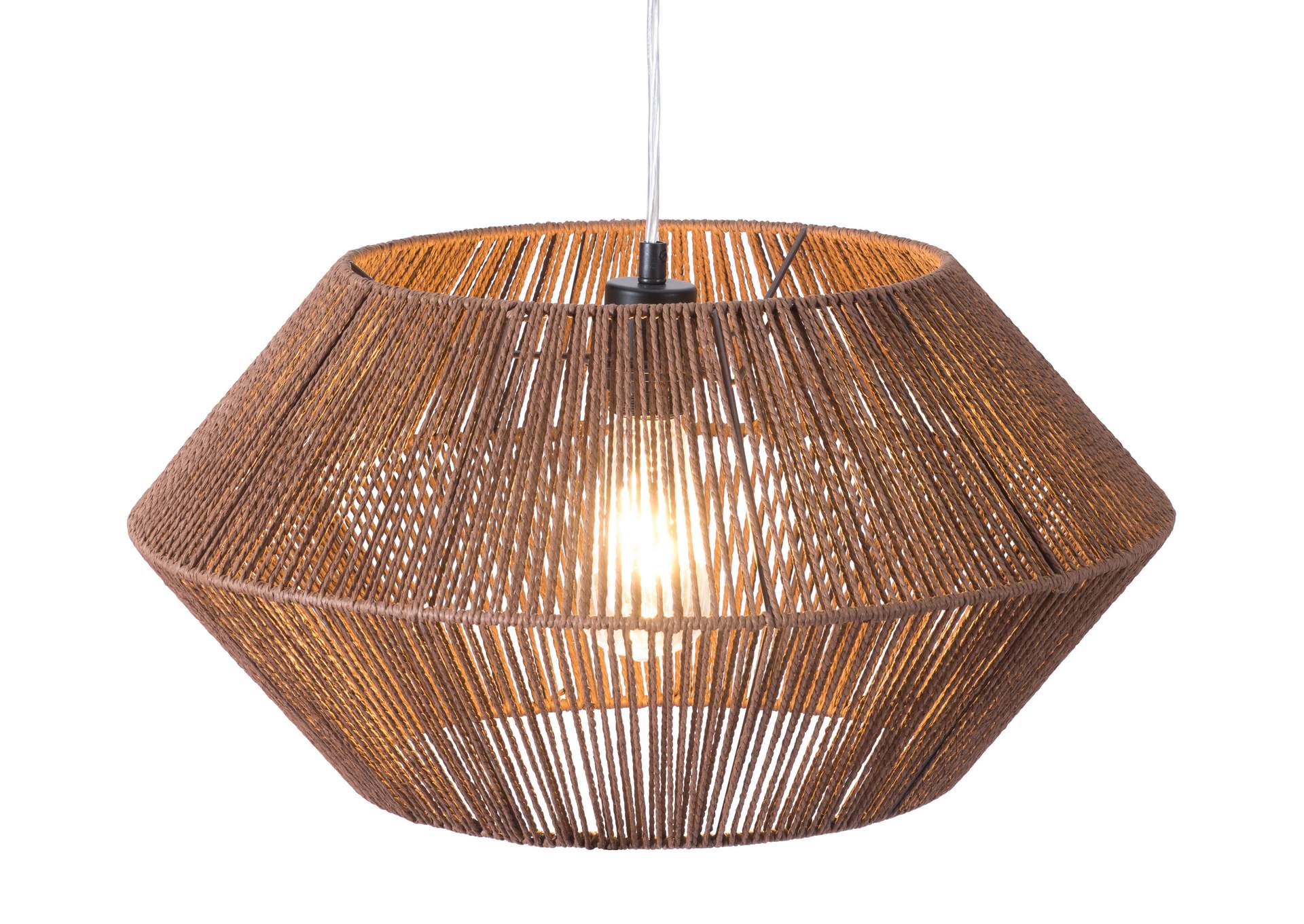 Kendrick Ceiling Lamp Brown,Zuo
