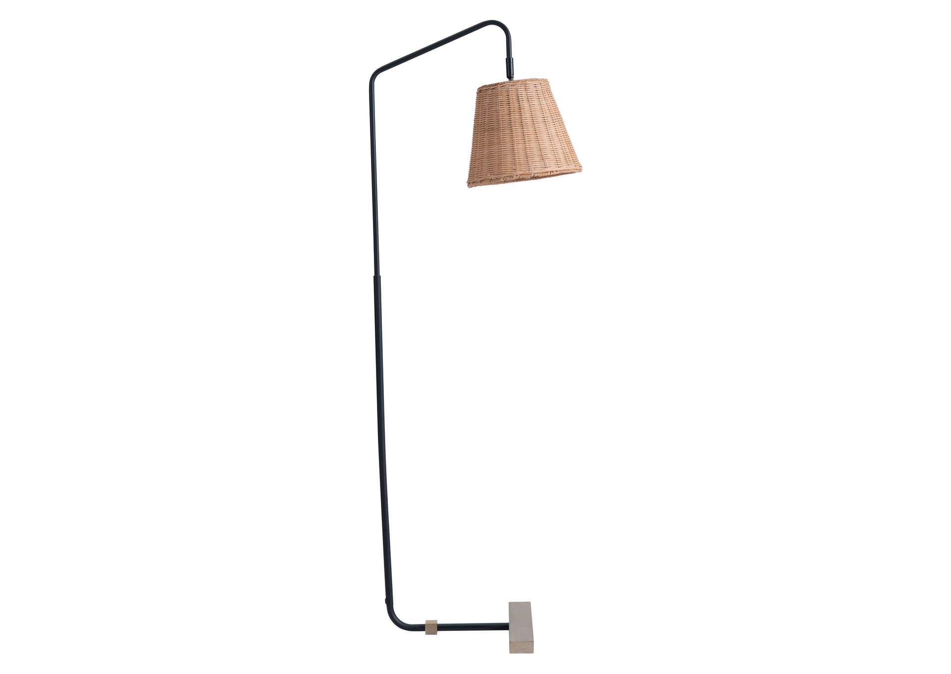 Malone Floor Lamp Natural,Zuo