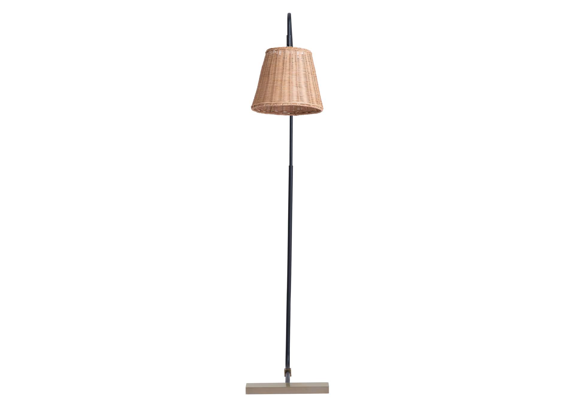 Malone Floor Lamp Natural,Zuo