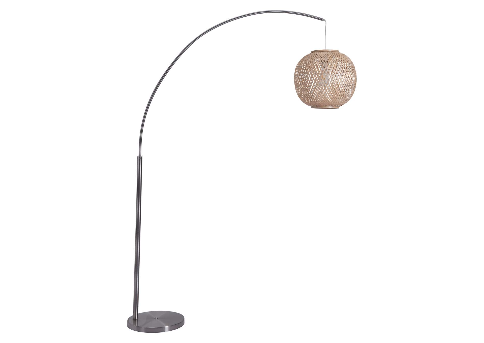 Halzey Floor Lamp Natural,Zuo