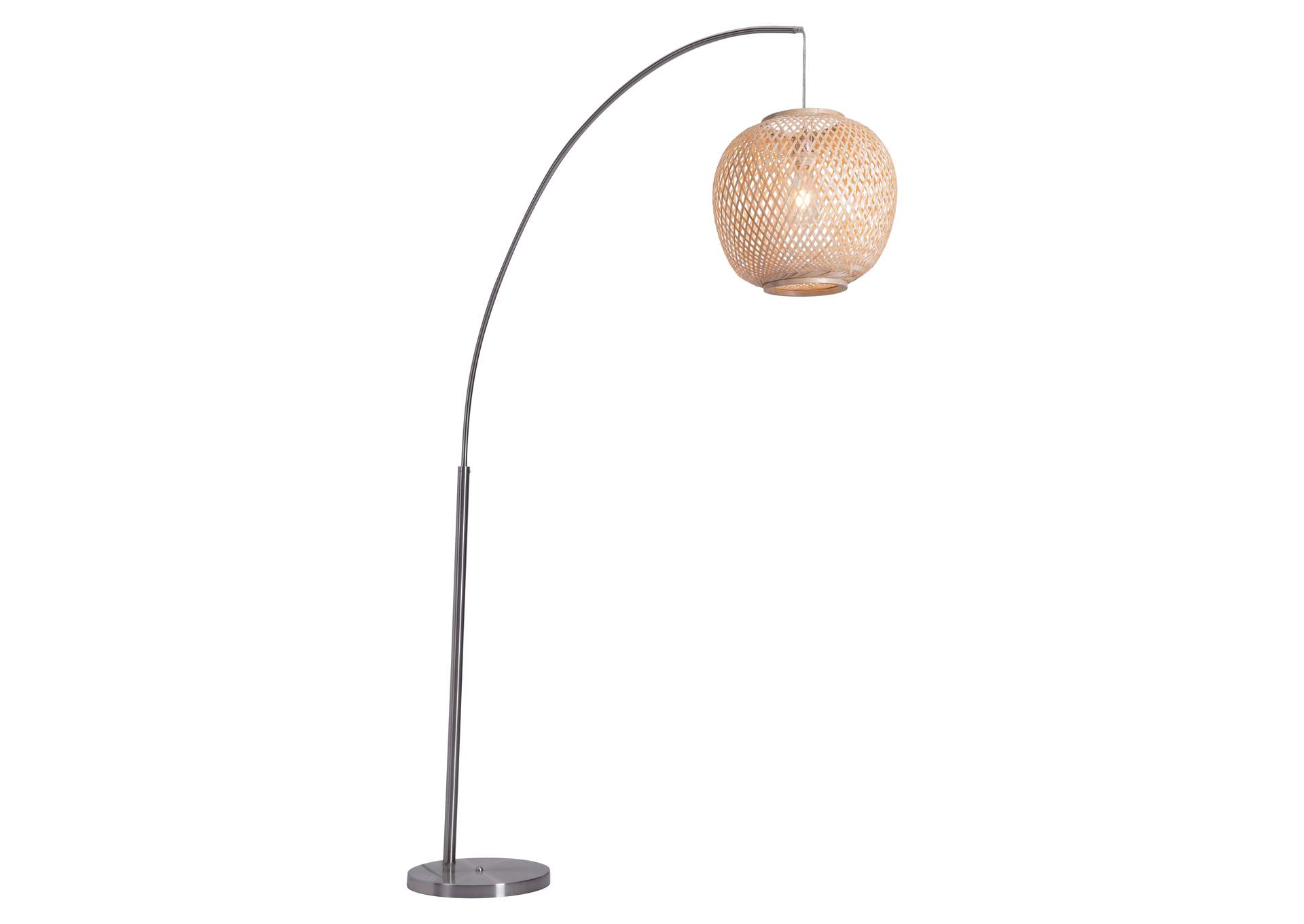 Halzey Floor Lamp Natural,Zuo