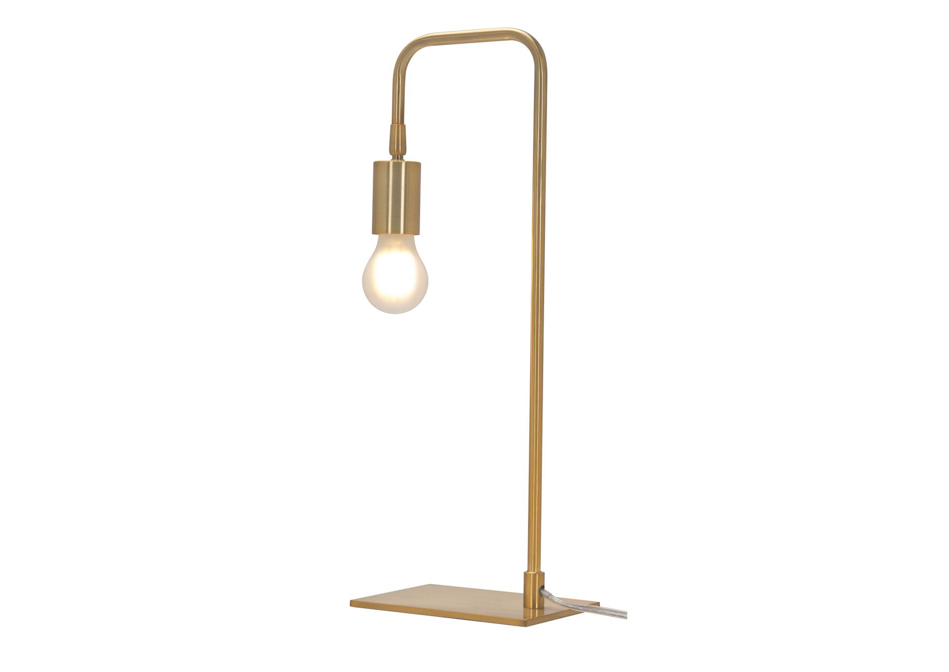 Martia Table Lamp Brass,Zuo