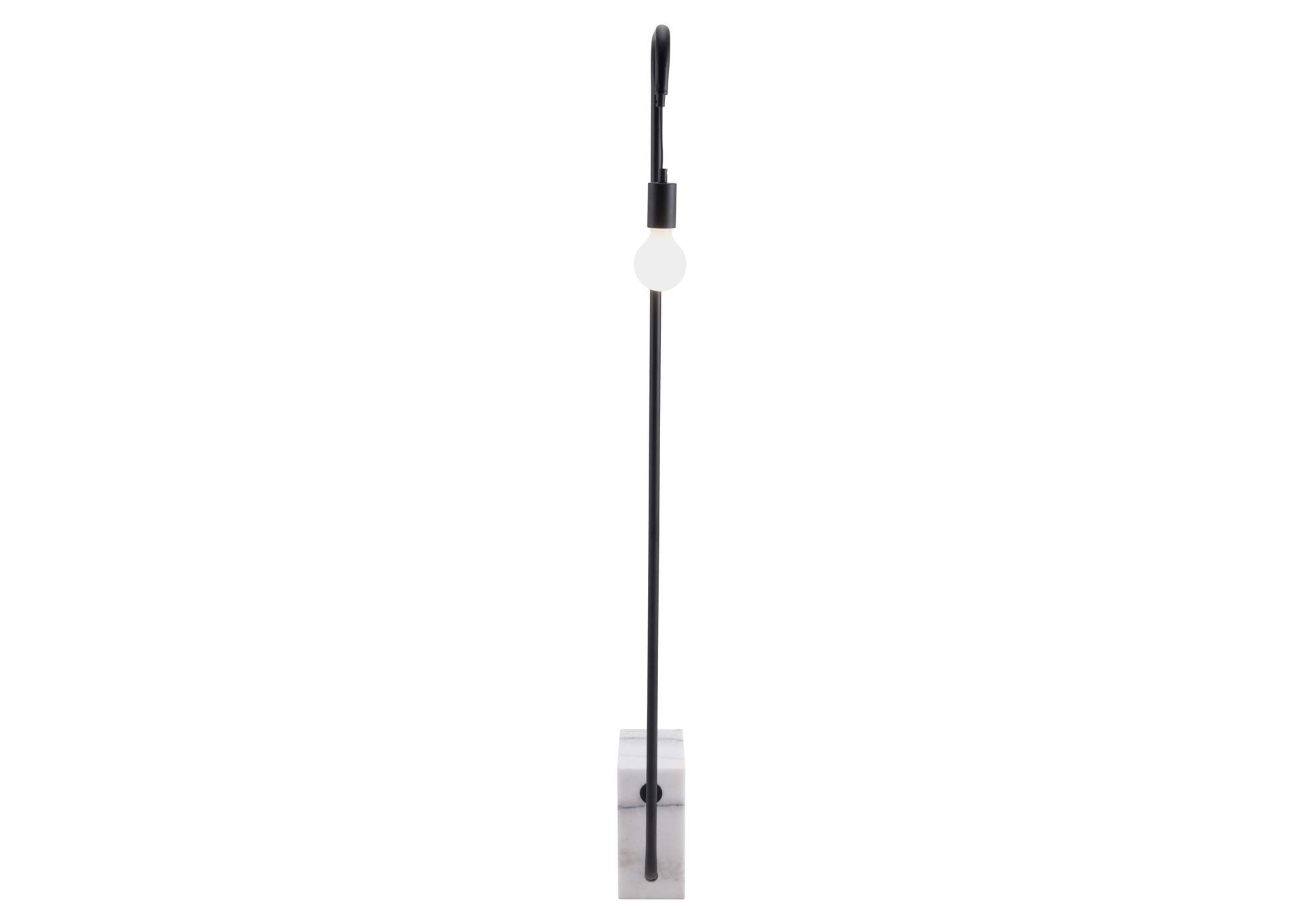 Lancia Floor Lamp Black,Zuo