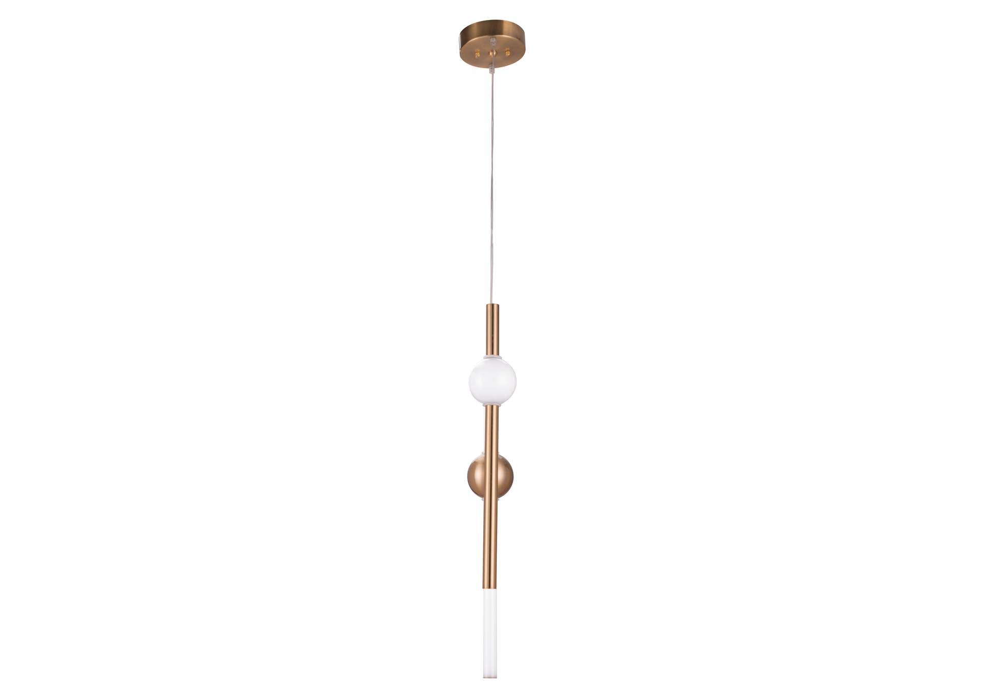 Fuya Ceiling Lamp Brass,Zuo