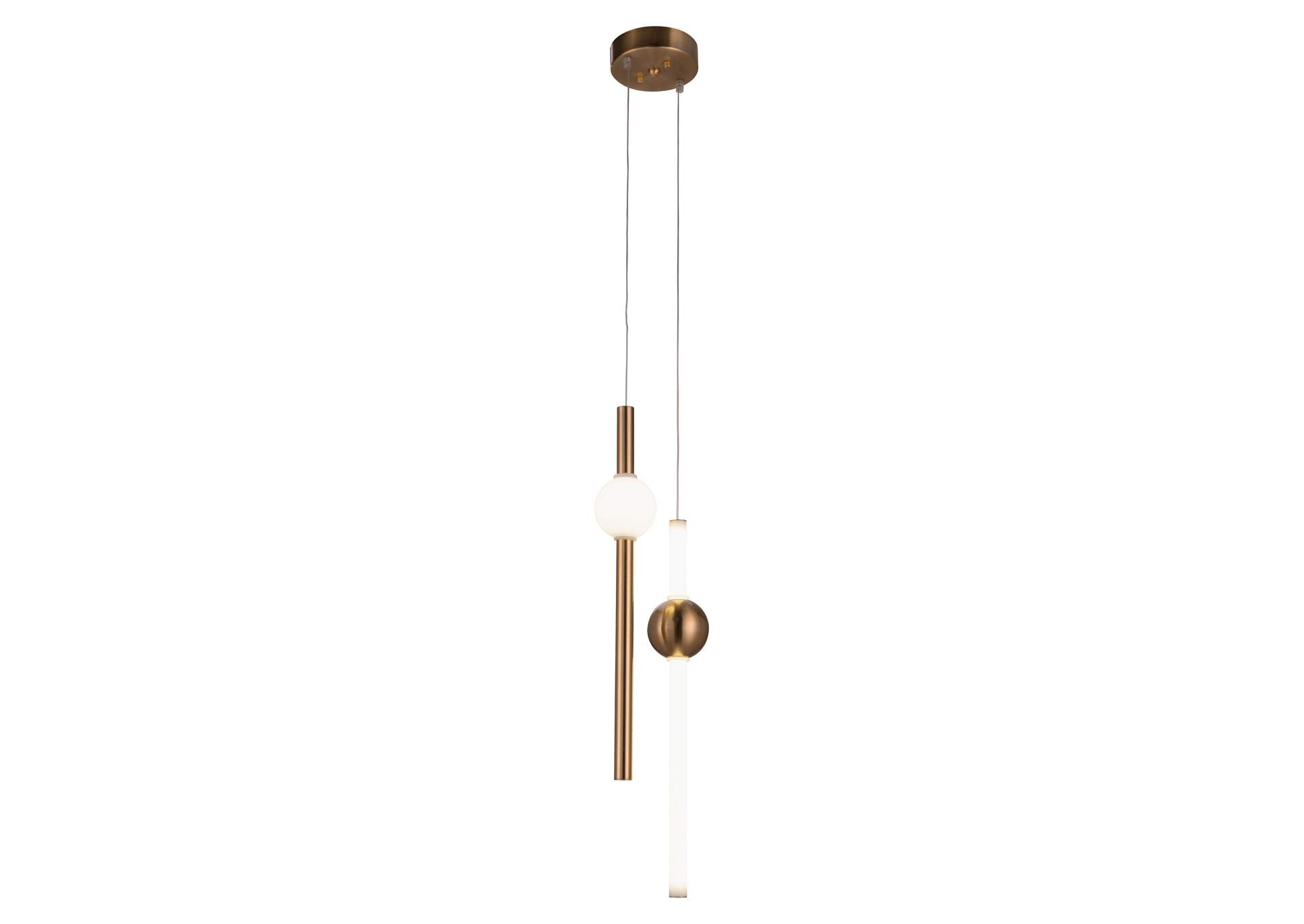 Fuya Ceiling Lamp Brass,Zuo