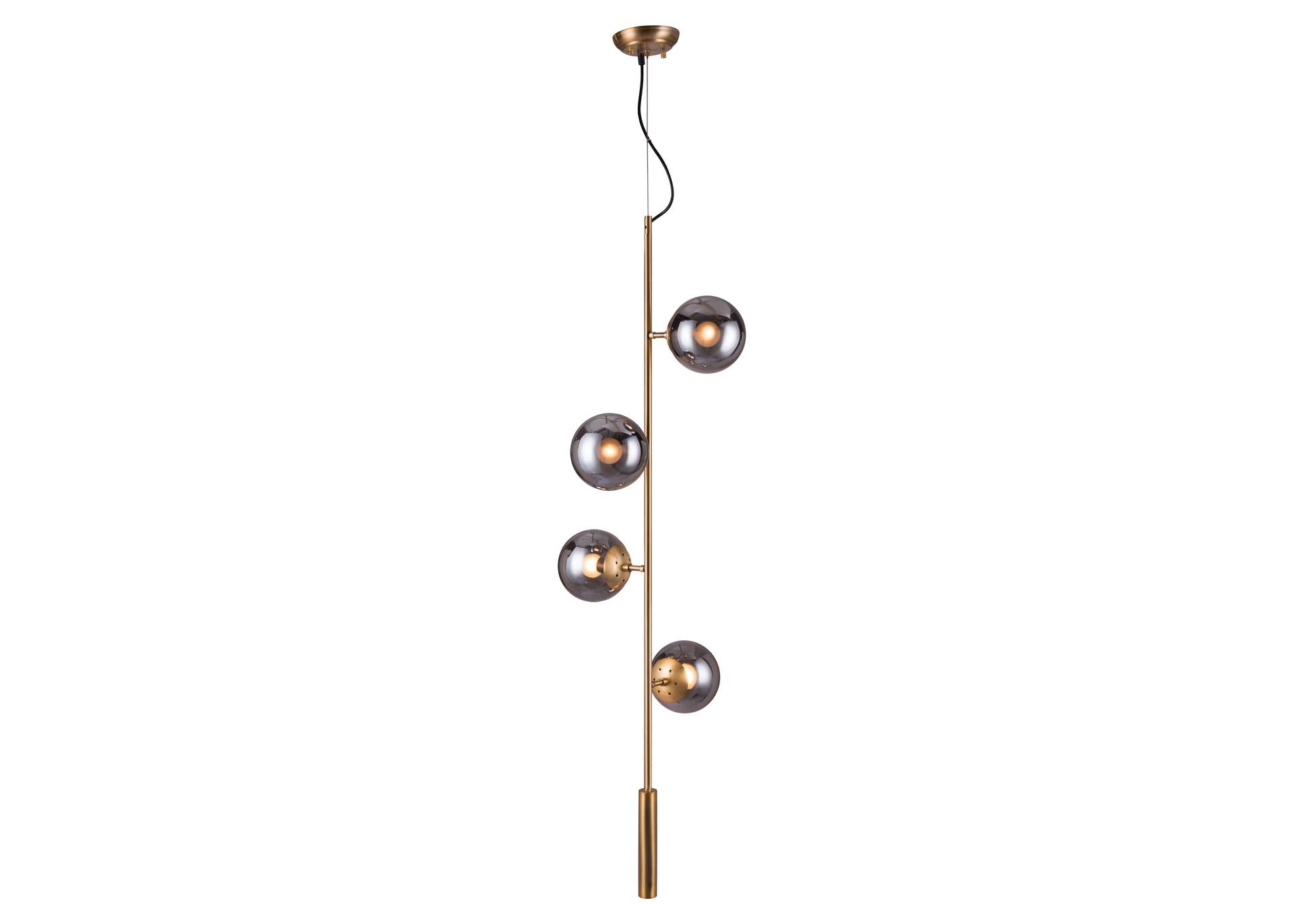 Zatara Ceiling Lamp Brass,Zuo