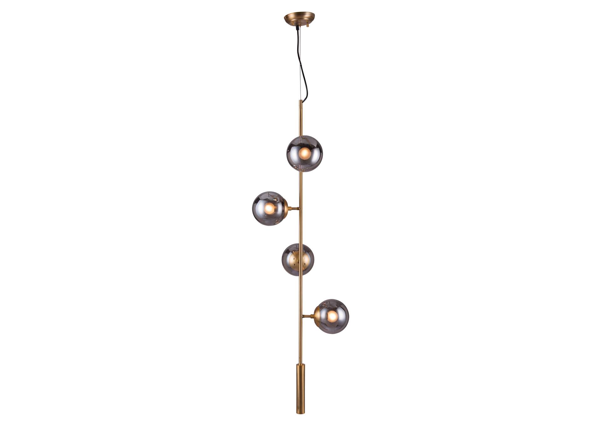 Zatara Ceiling Lamp Brass,Zuo