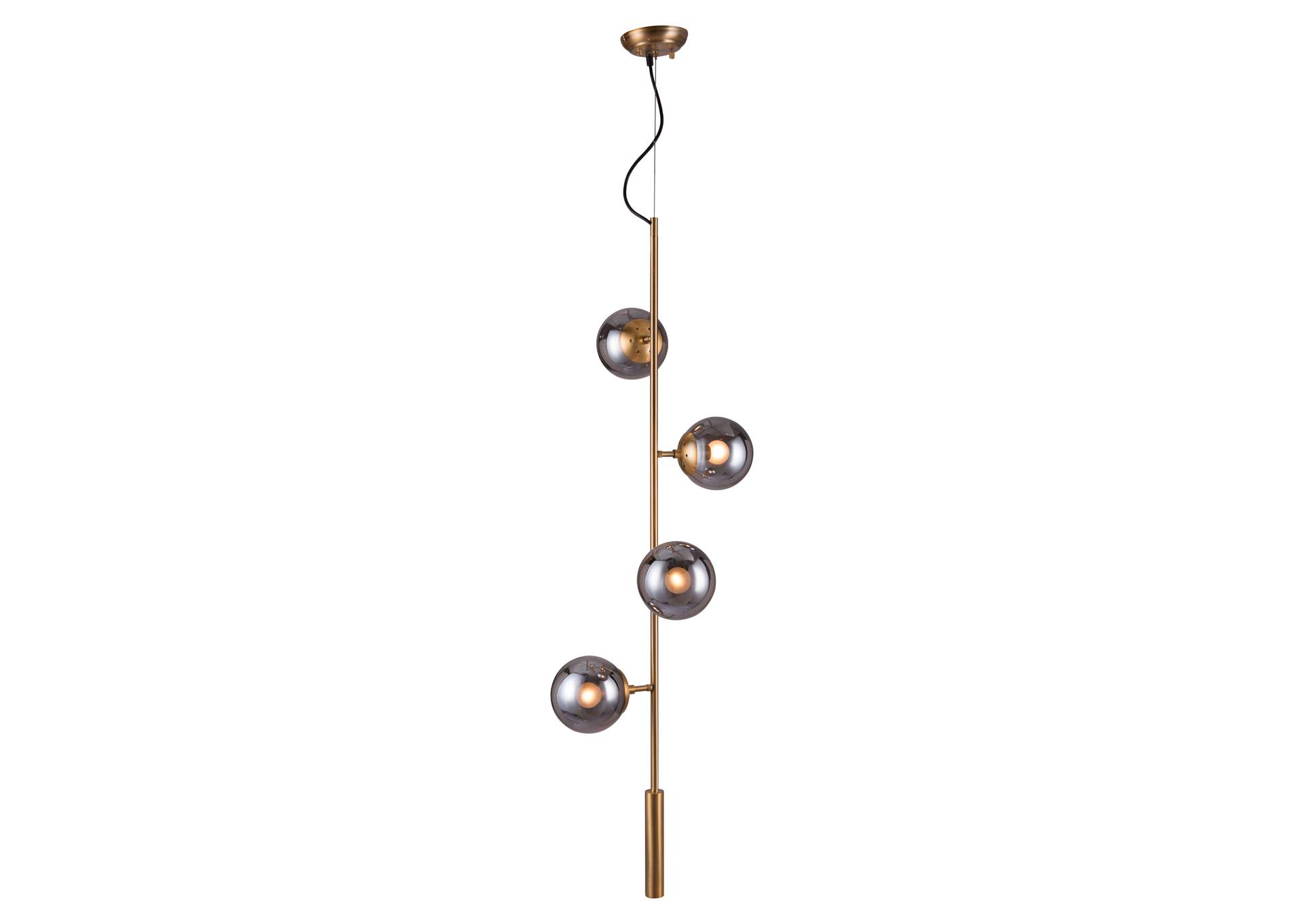 Zatara Ceiling Lamp Brass,Zuo