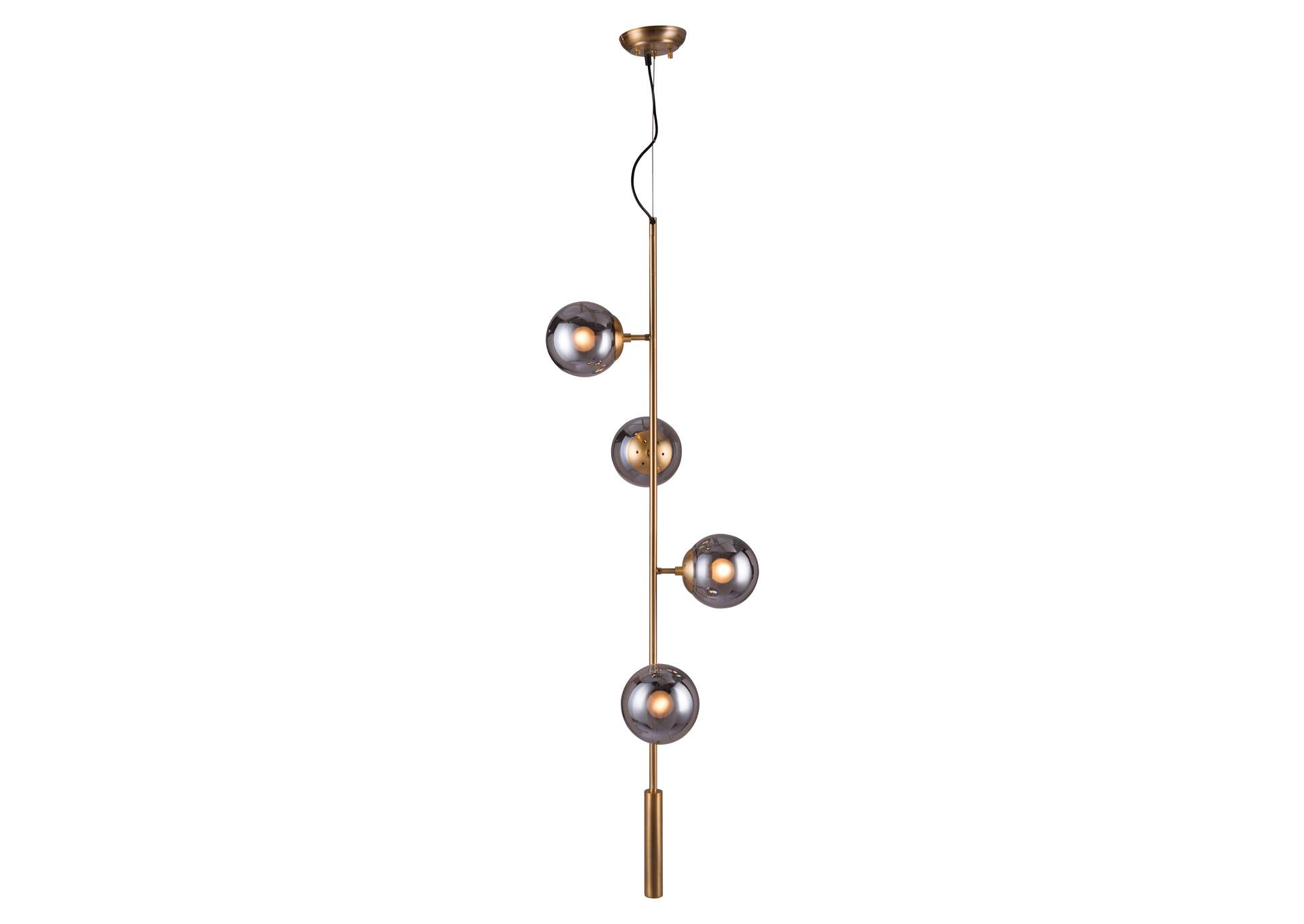 Zatara Ceiling Lamp Brass,Zuo