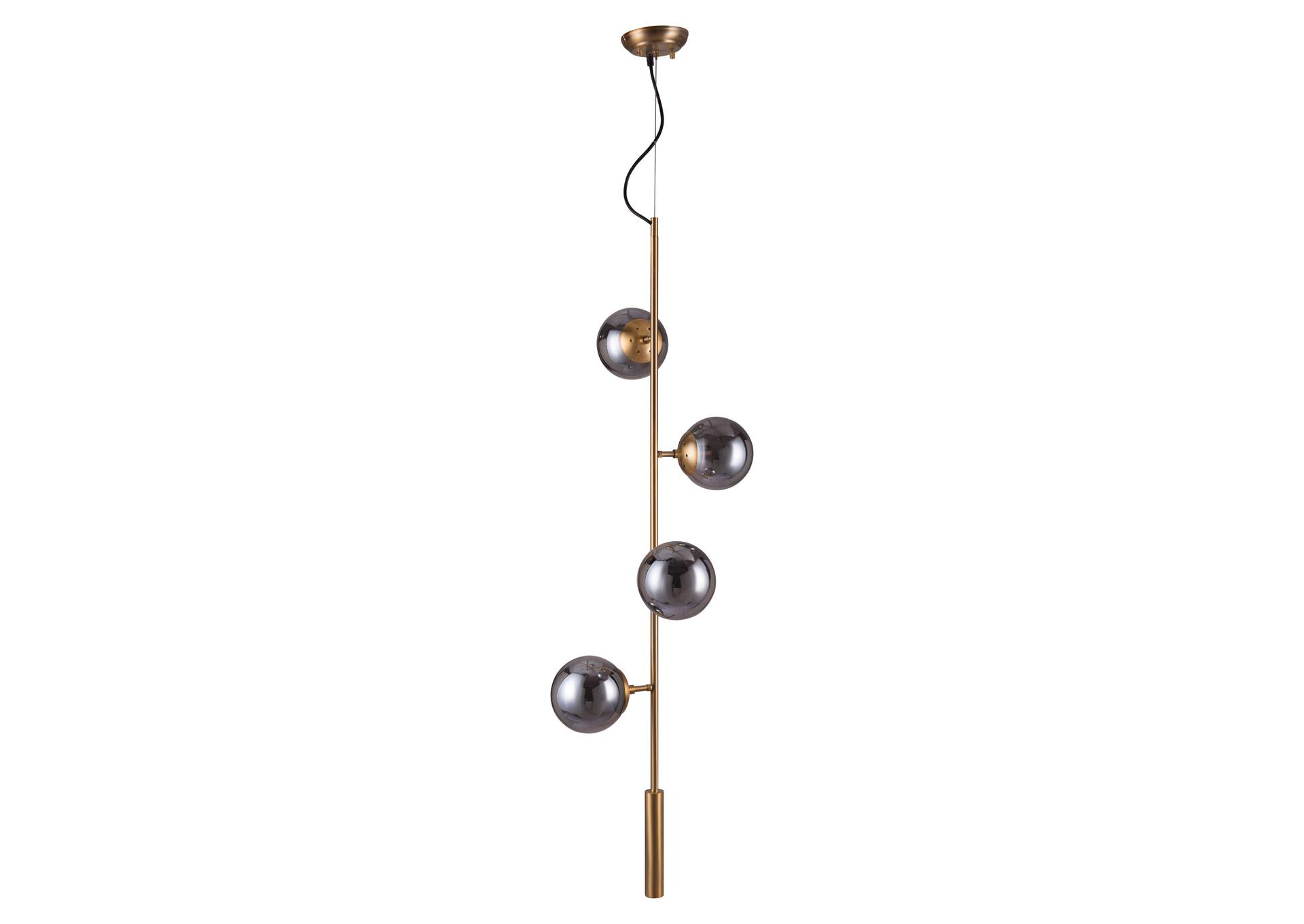 Zatara Ceiling Lamp Brass,Zuo