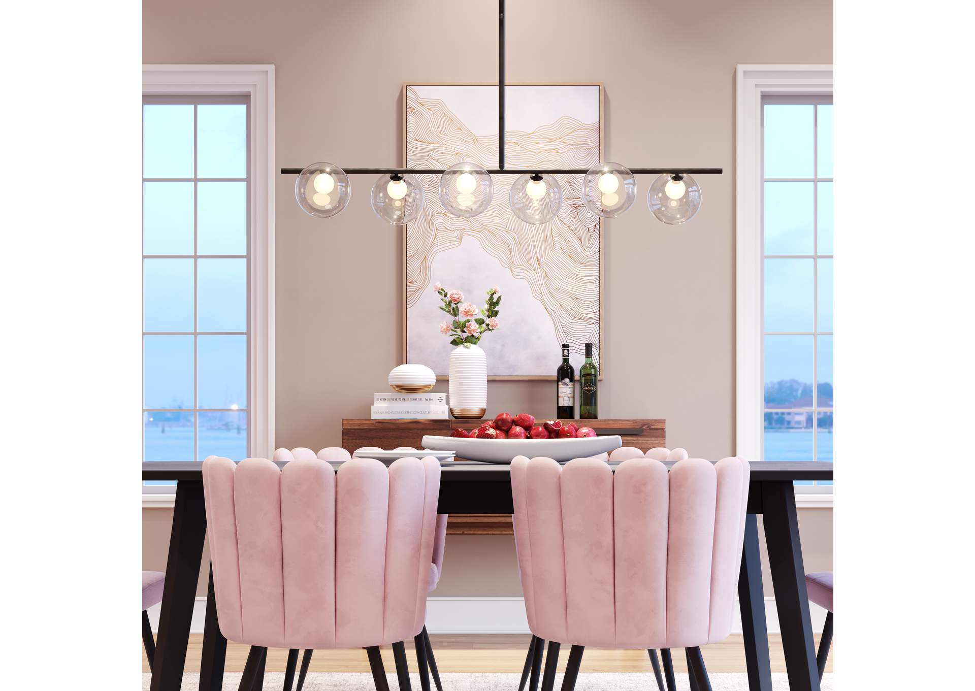 Keyoz Ceiling Lamp Black,Zuo