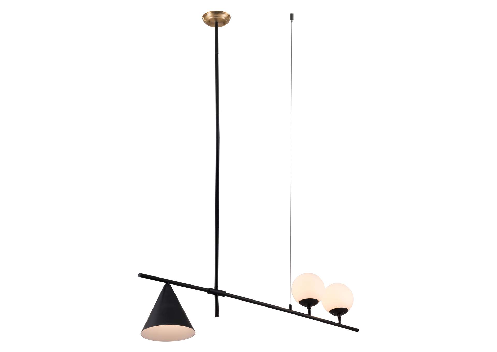 Richiza Ceiling Lamp Black,Zuo