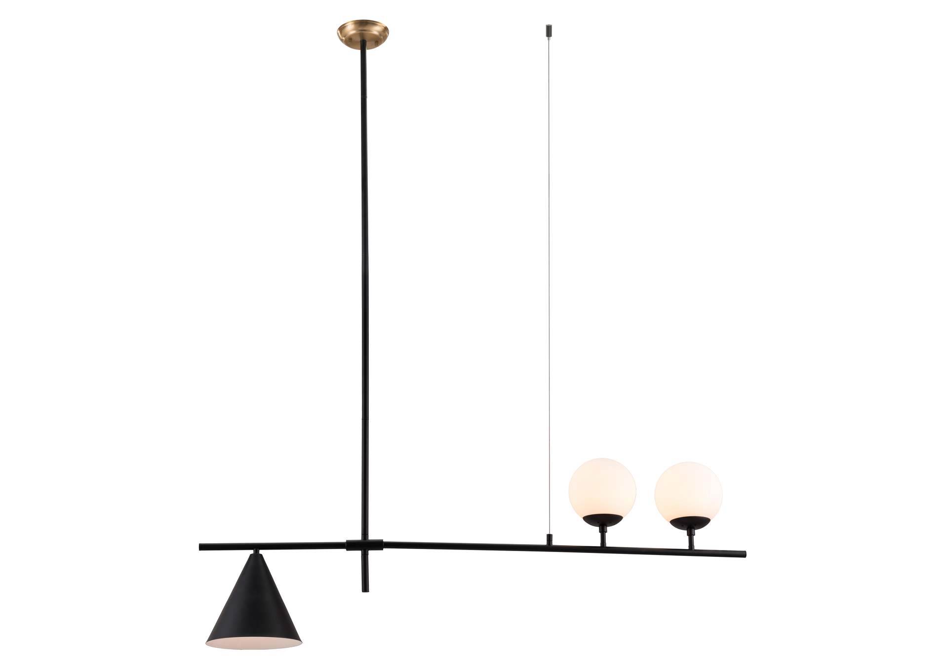 Richiza Ceiling Lamp Black,Zuo