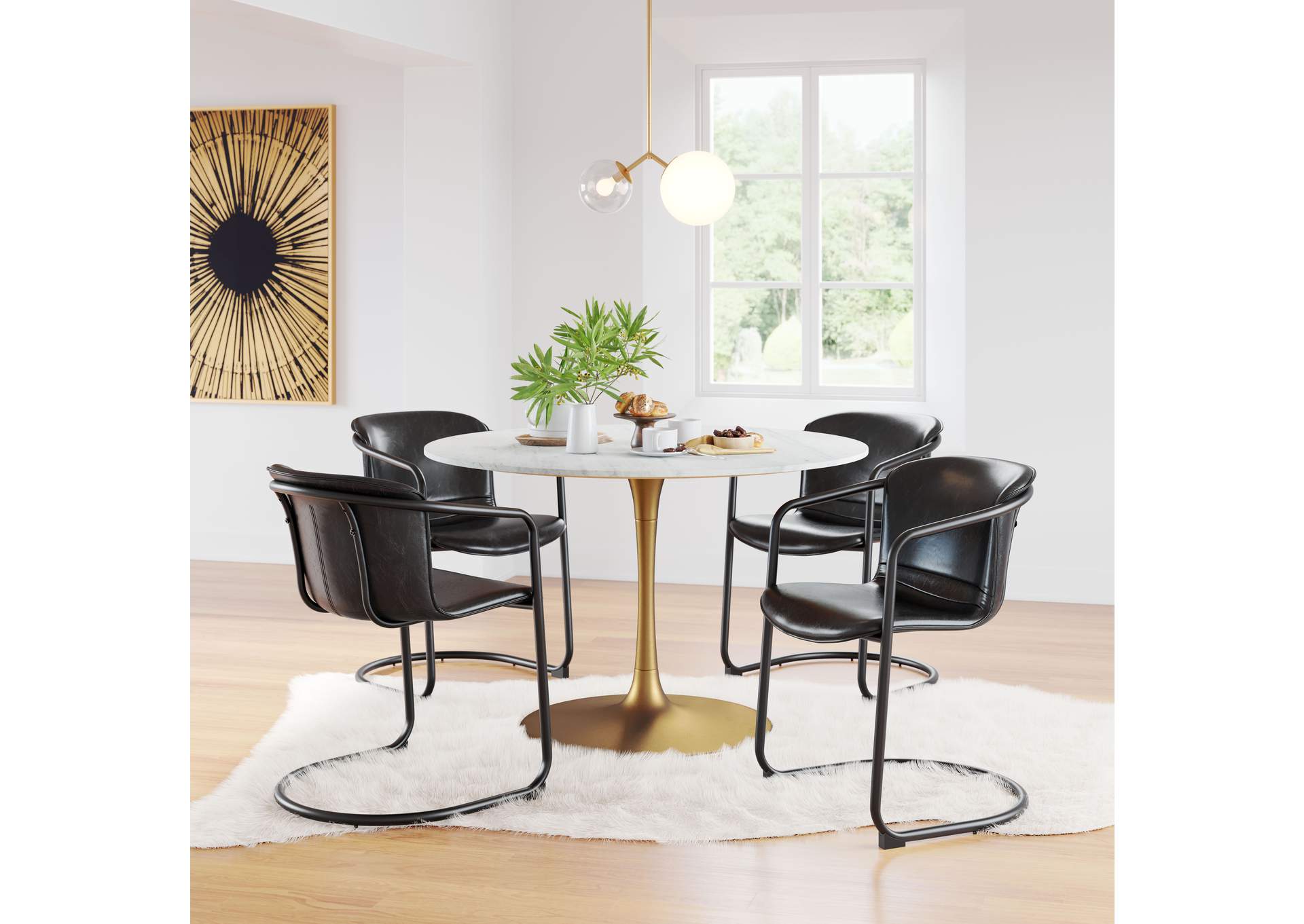 Constance Ceiling Lamp Brass,Zuo