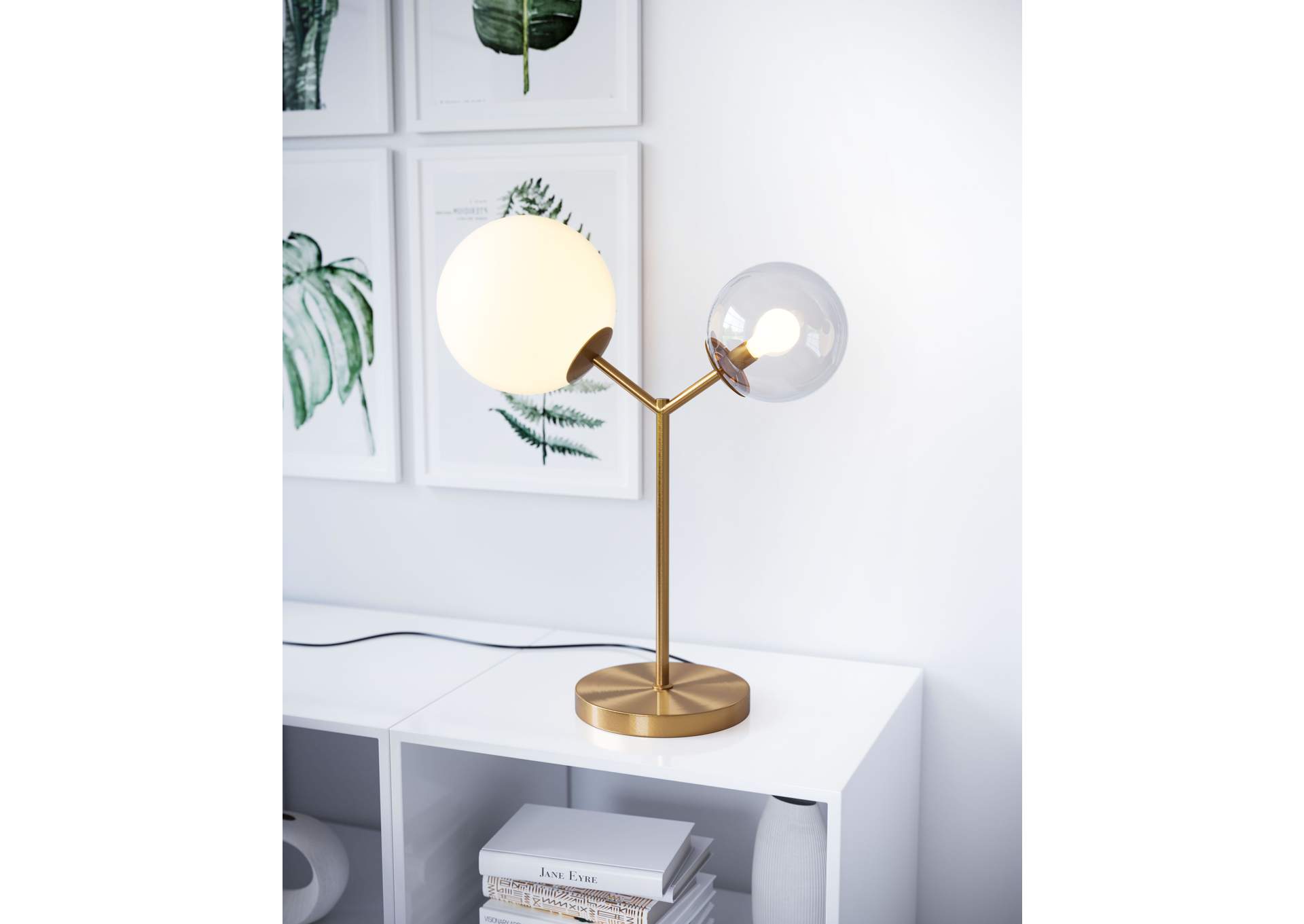 Constance Table Lamp Brass,Zuo