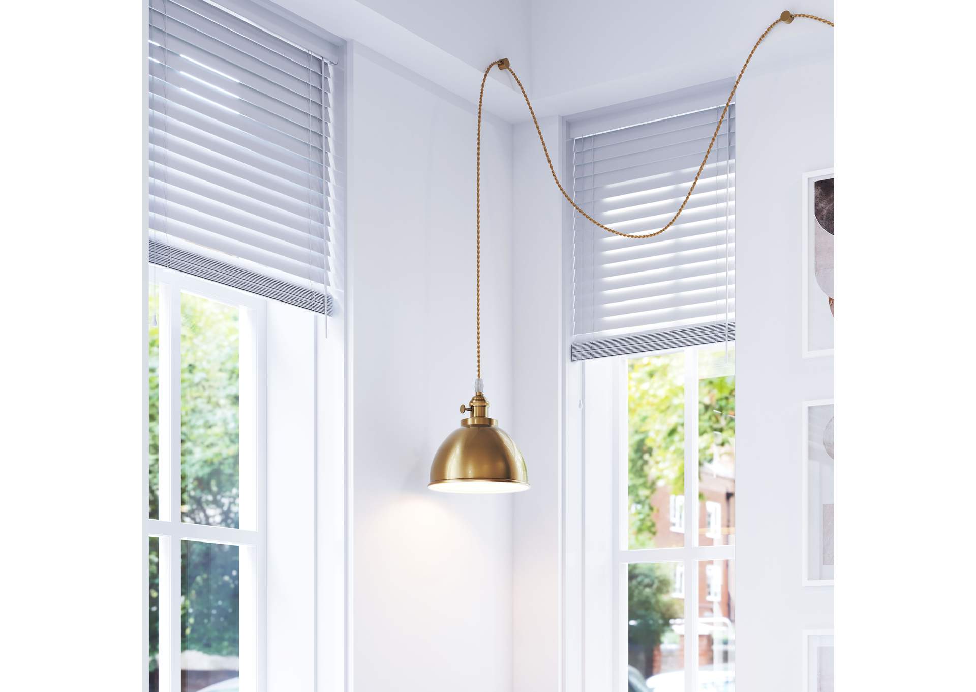 Oscar Ceiling Lamp Brass,Zuo