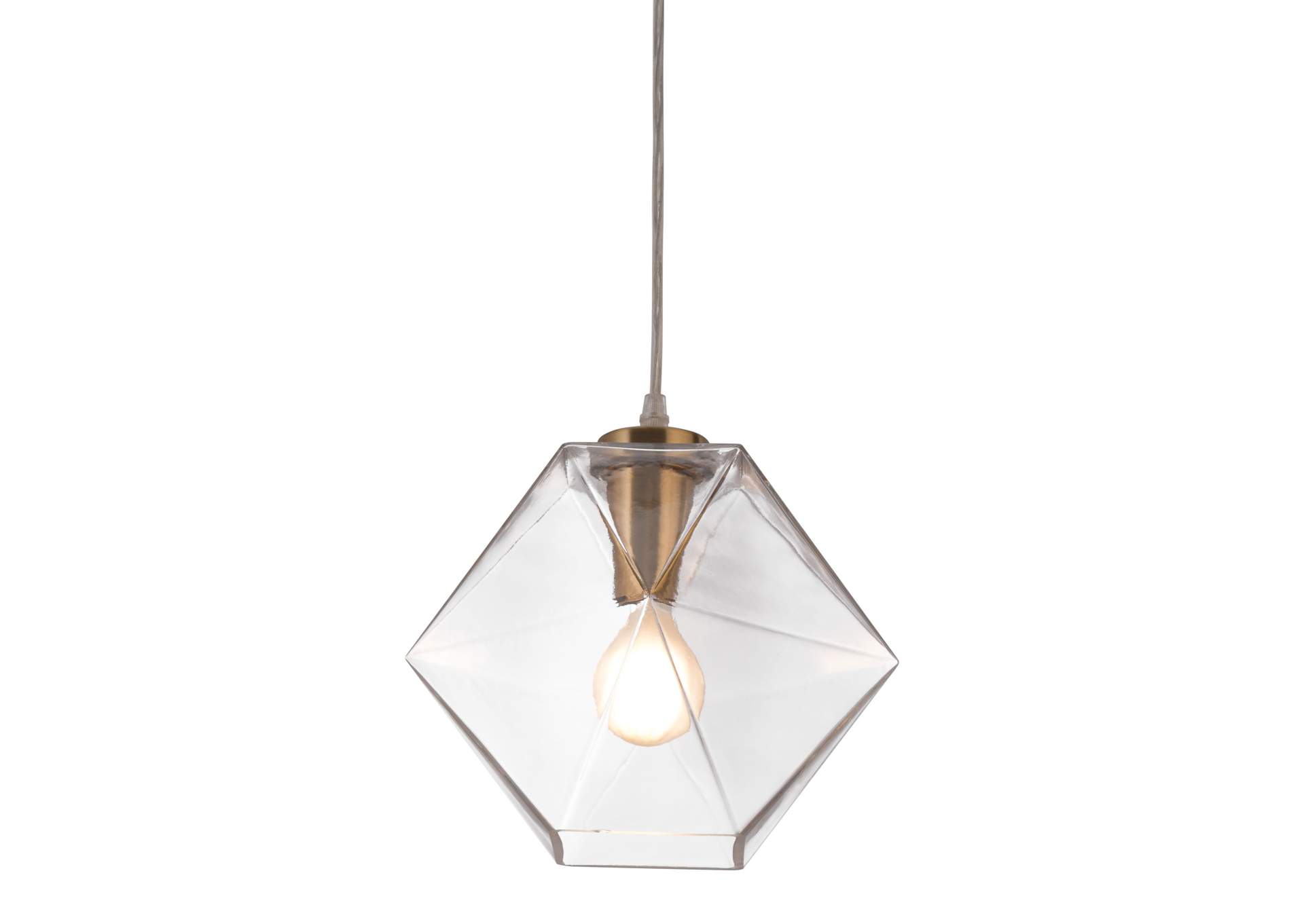 Jenny Ceiling Lamp Brass,Zuo