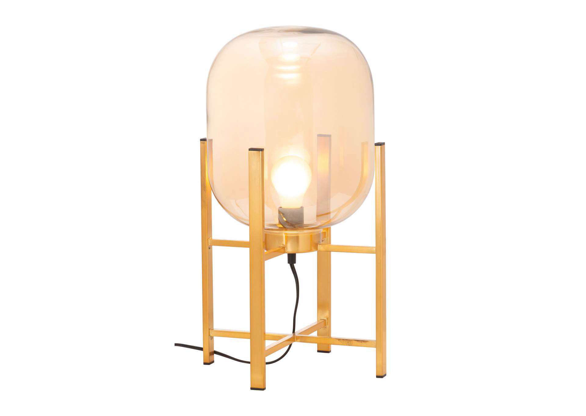Wonderwall Table Lamp Gold,Zuo