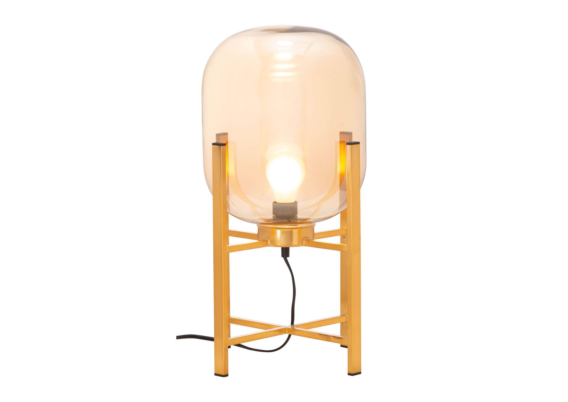 Wonderwall Table Lamp Gold,Zuo