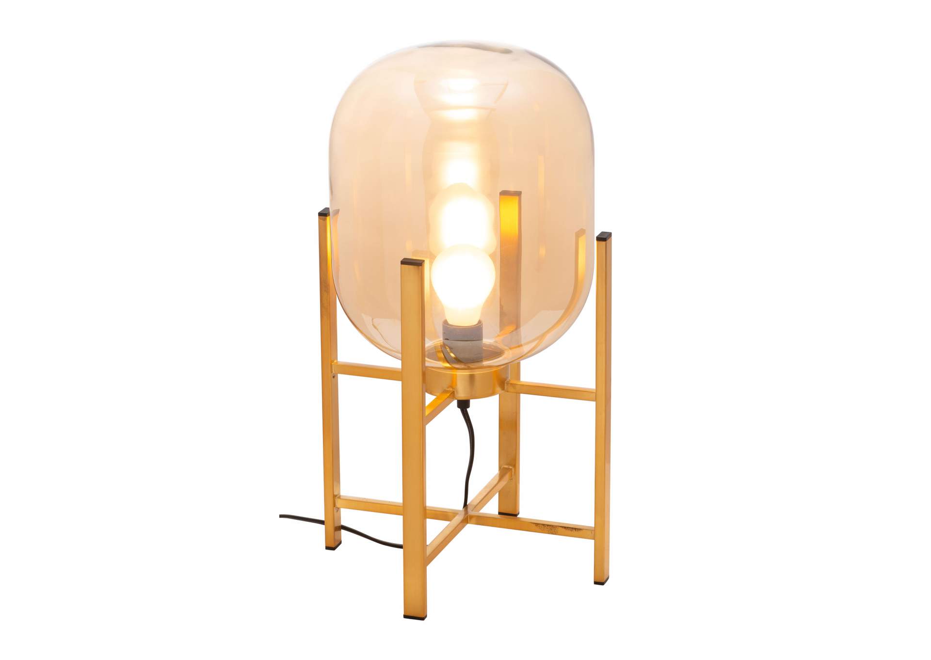Wonderwall Table Lamp Gold,Zuo