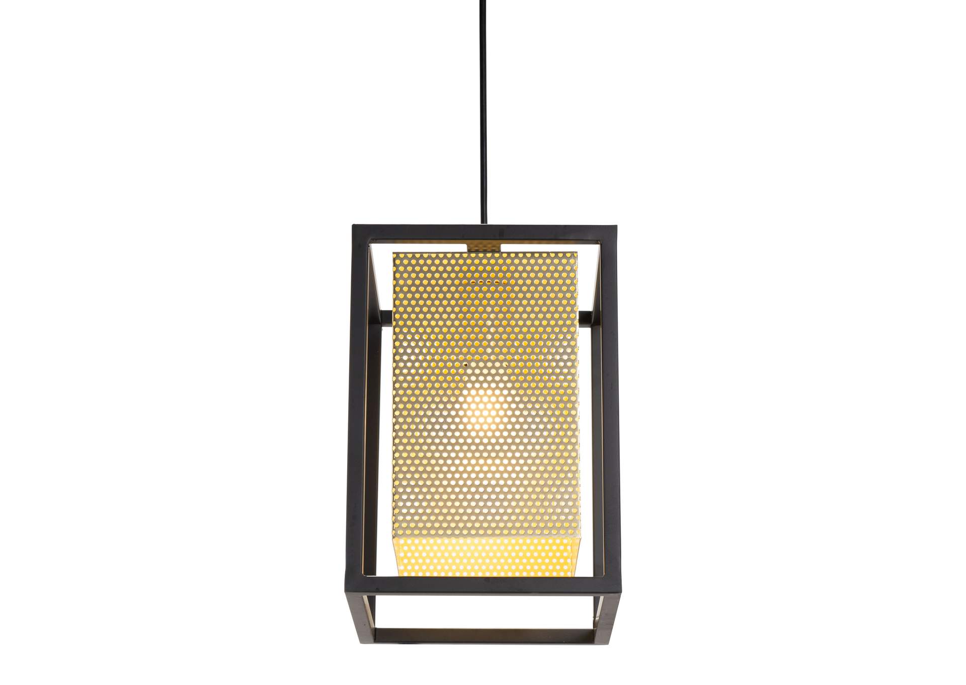 Yves Ceiling Lamp Gold & Black,Zuo