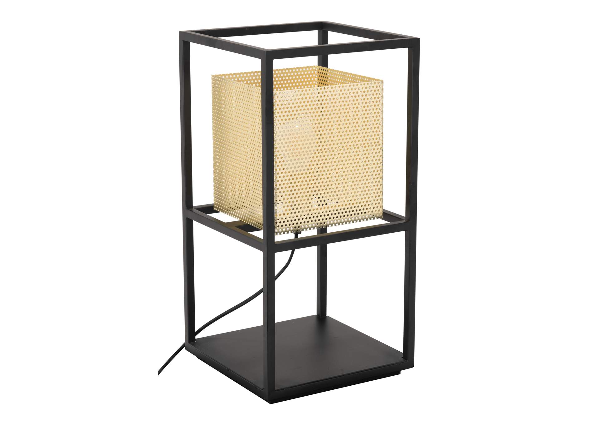 Yves Table Lamp Gold & Black,Zuo