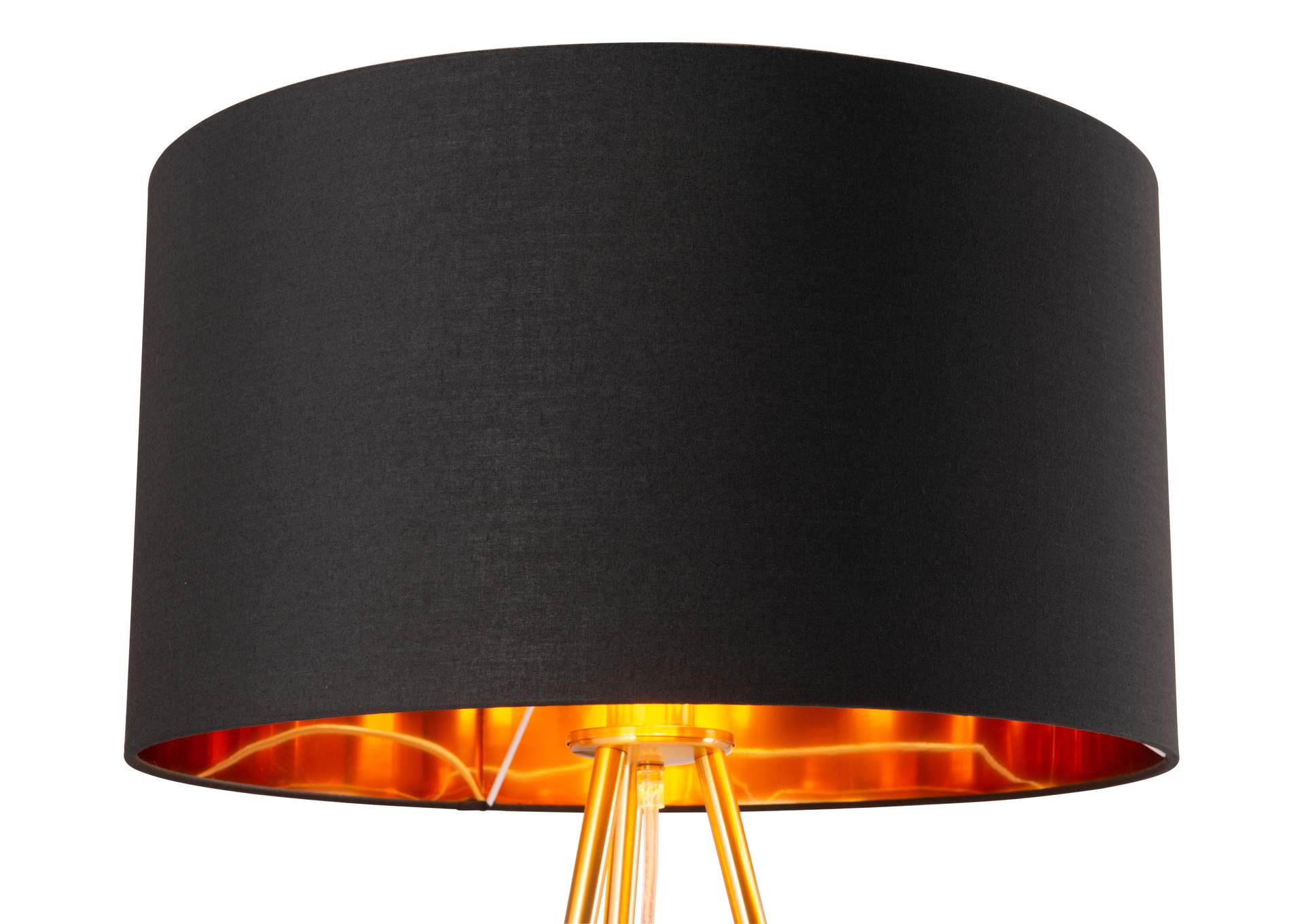 Mariel Floor Lamp Black & Gold,Zuo