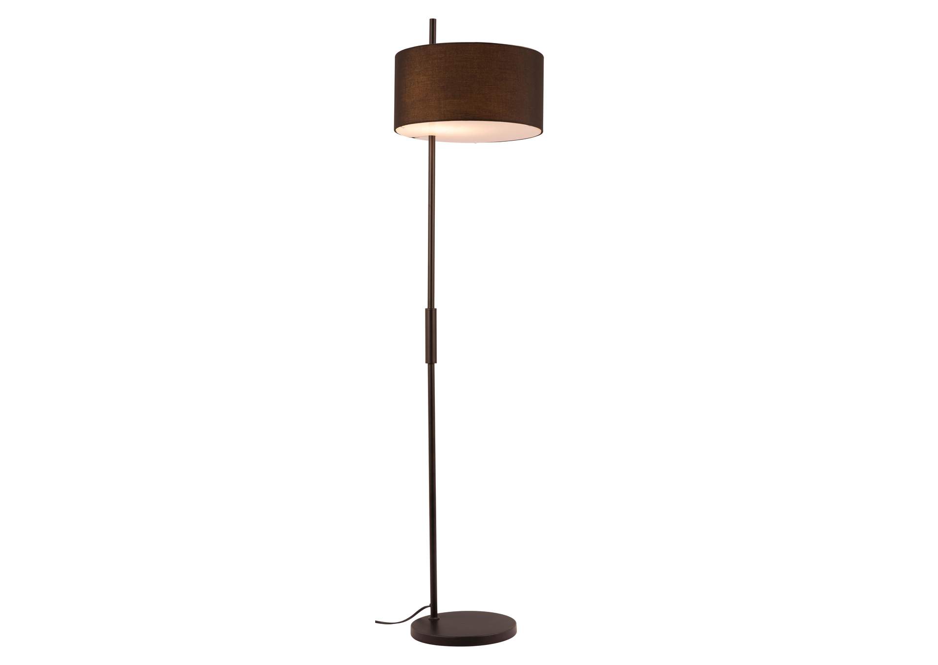 Lonte Floor Lamp Black,Zuo