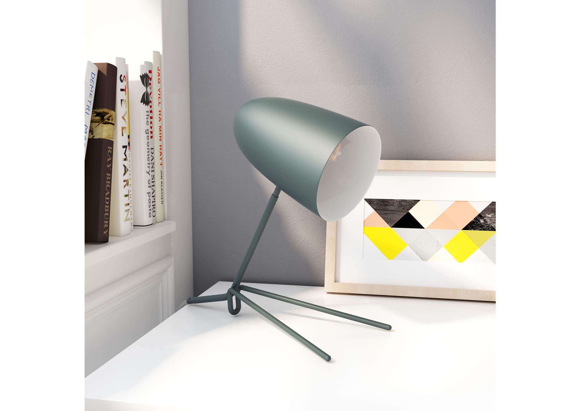 Jamison Table Lamp Green,Zuo