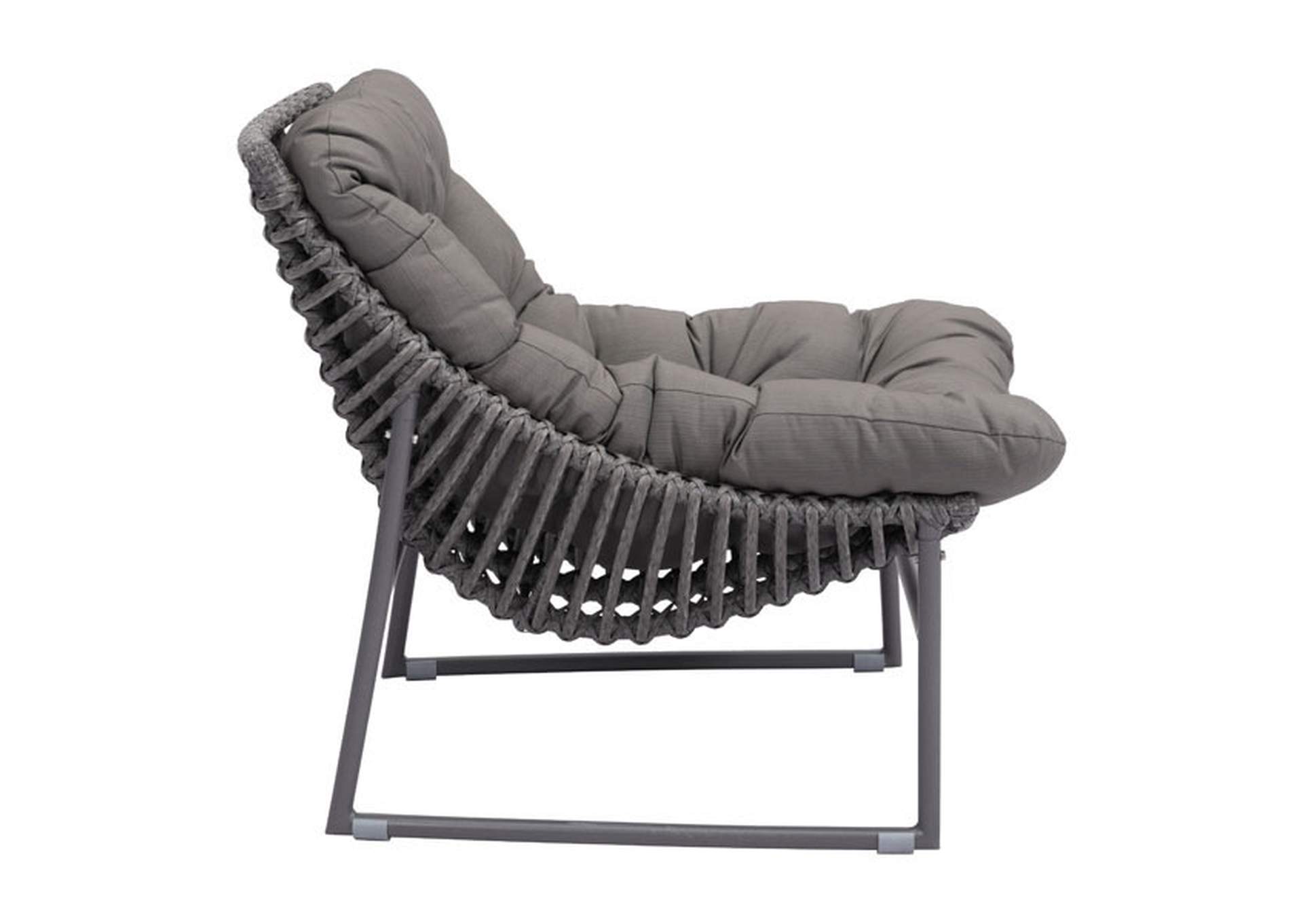 Ingonish Beach Chair Gray,Zuo