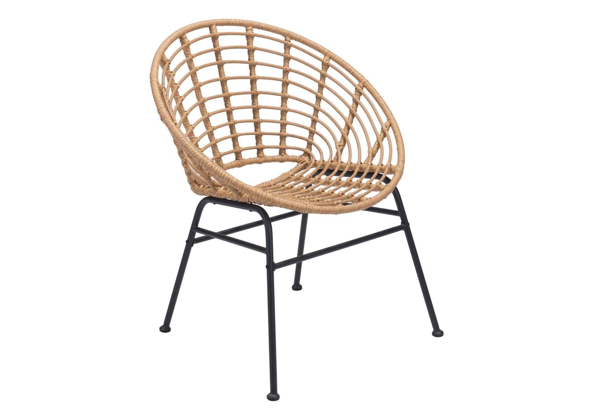 Cohen Dining Chair (Set Of 2) Natural,Zuo