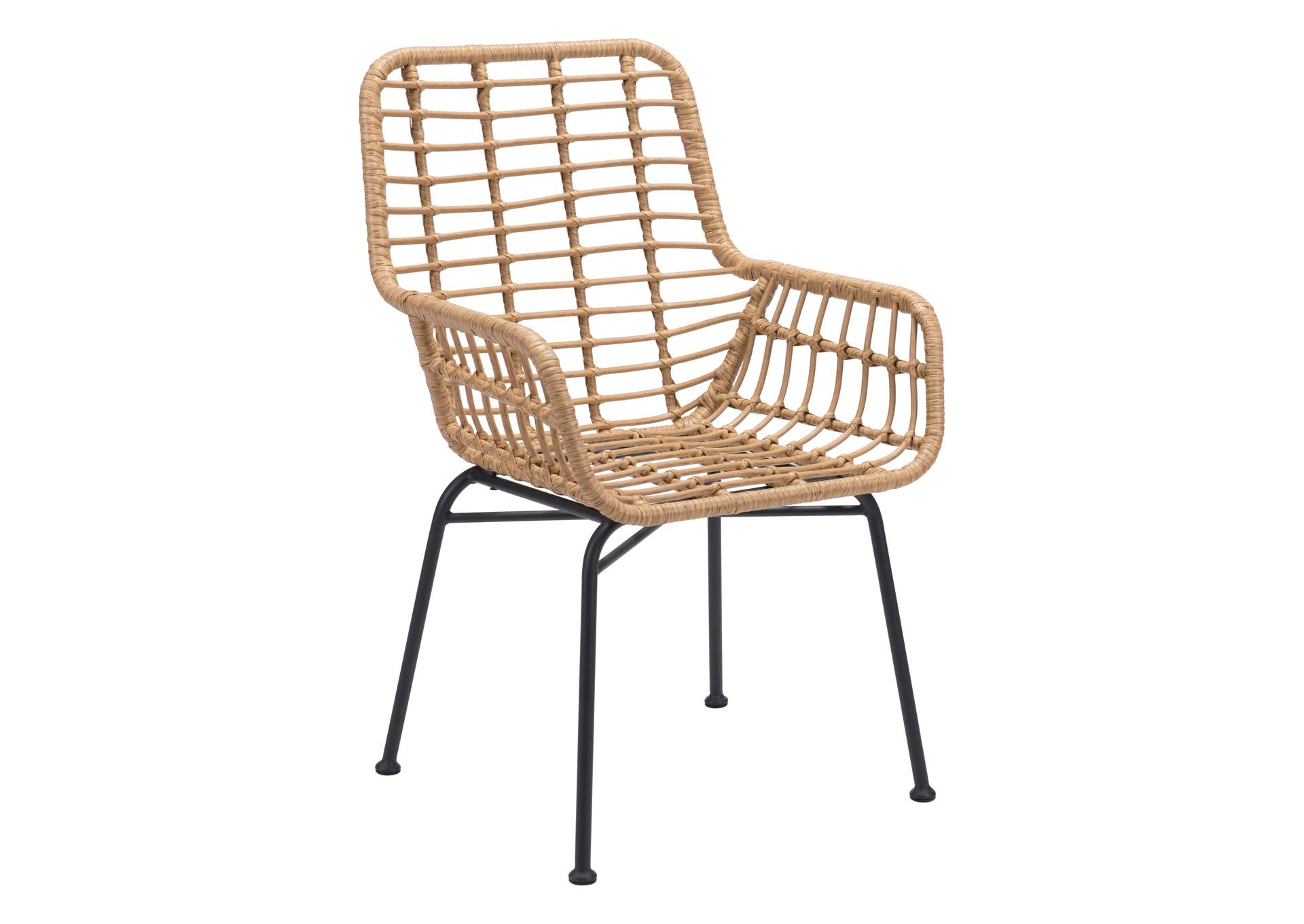 Lyon Dining Chair (Set Of 2) Natural,Zuo