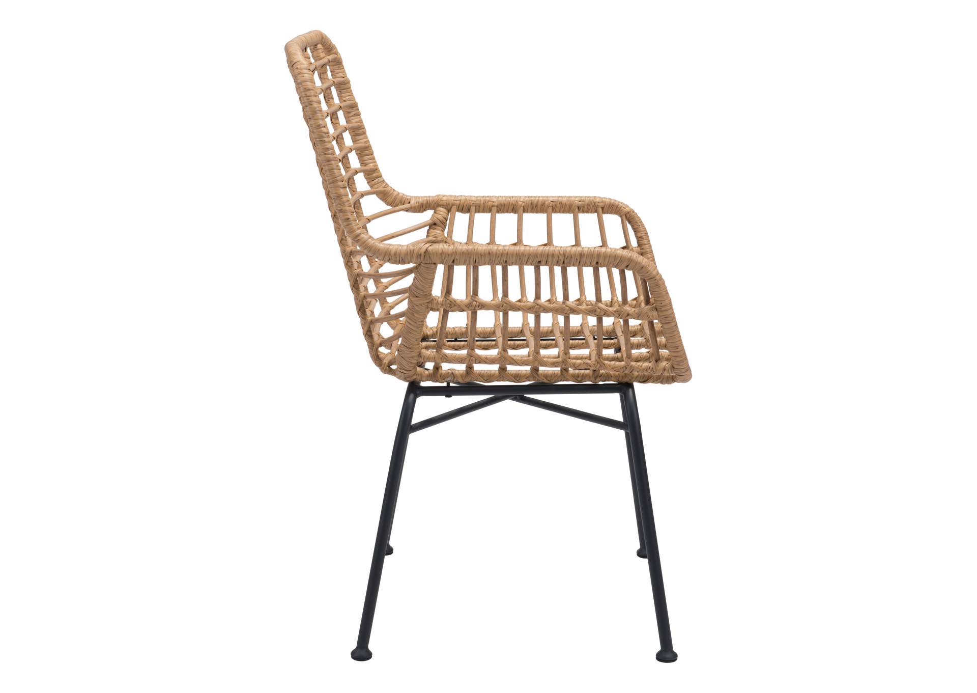 Lyon Dining Chair (Set Of 2) Natural,Zuo
