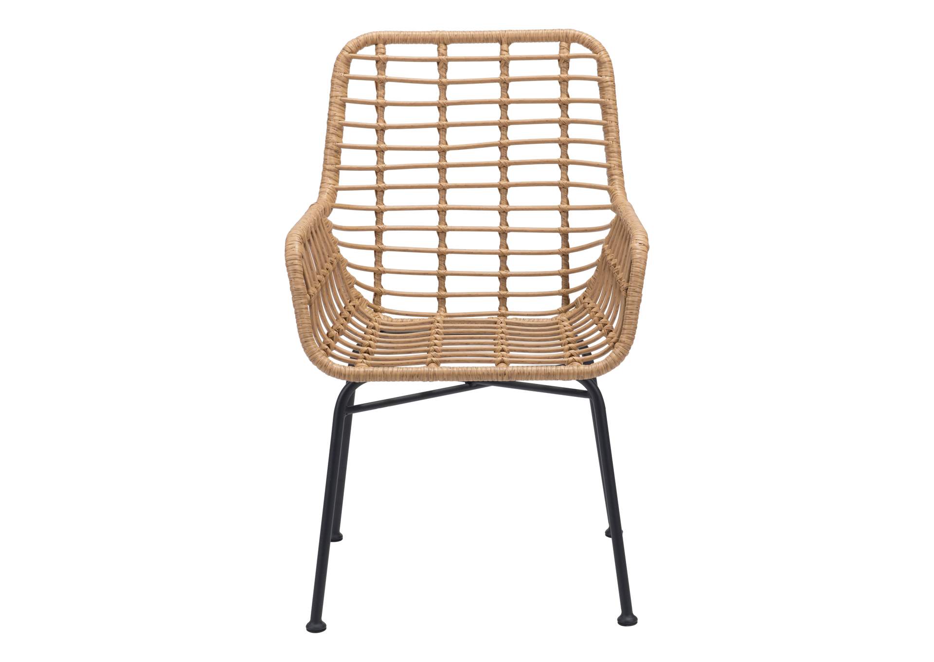 Lyon Dining Chair (Set Of 2) Natural,Zuo