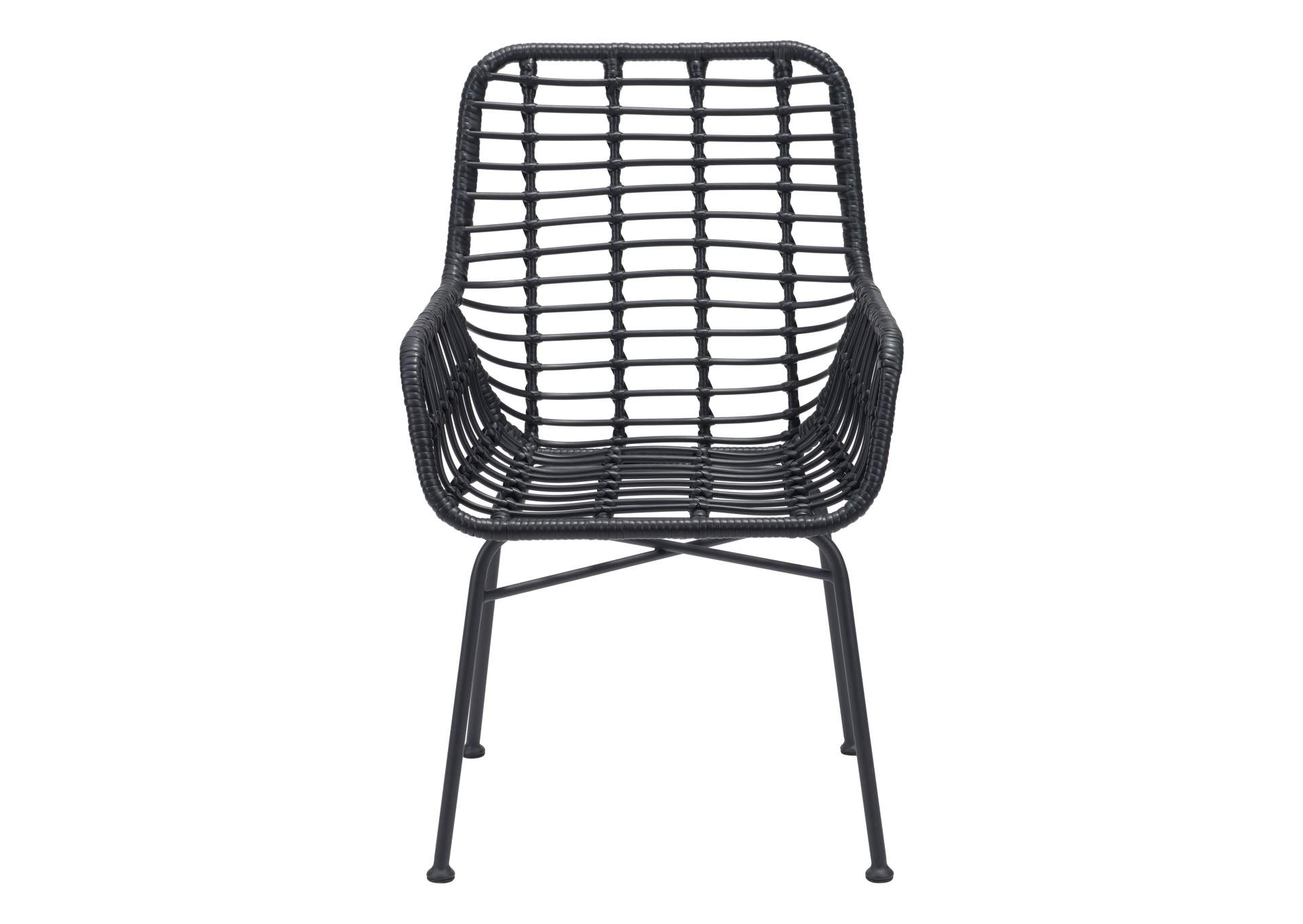Lyon Dining Chair (Set Of 2) Black,Zuo