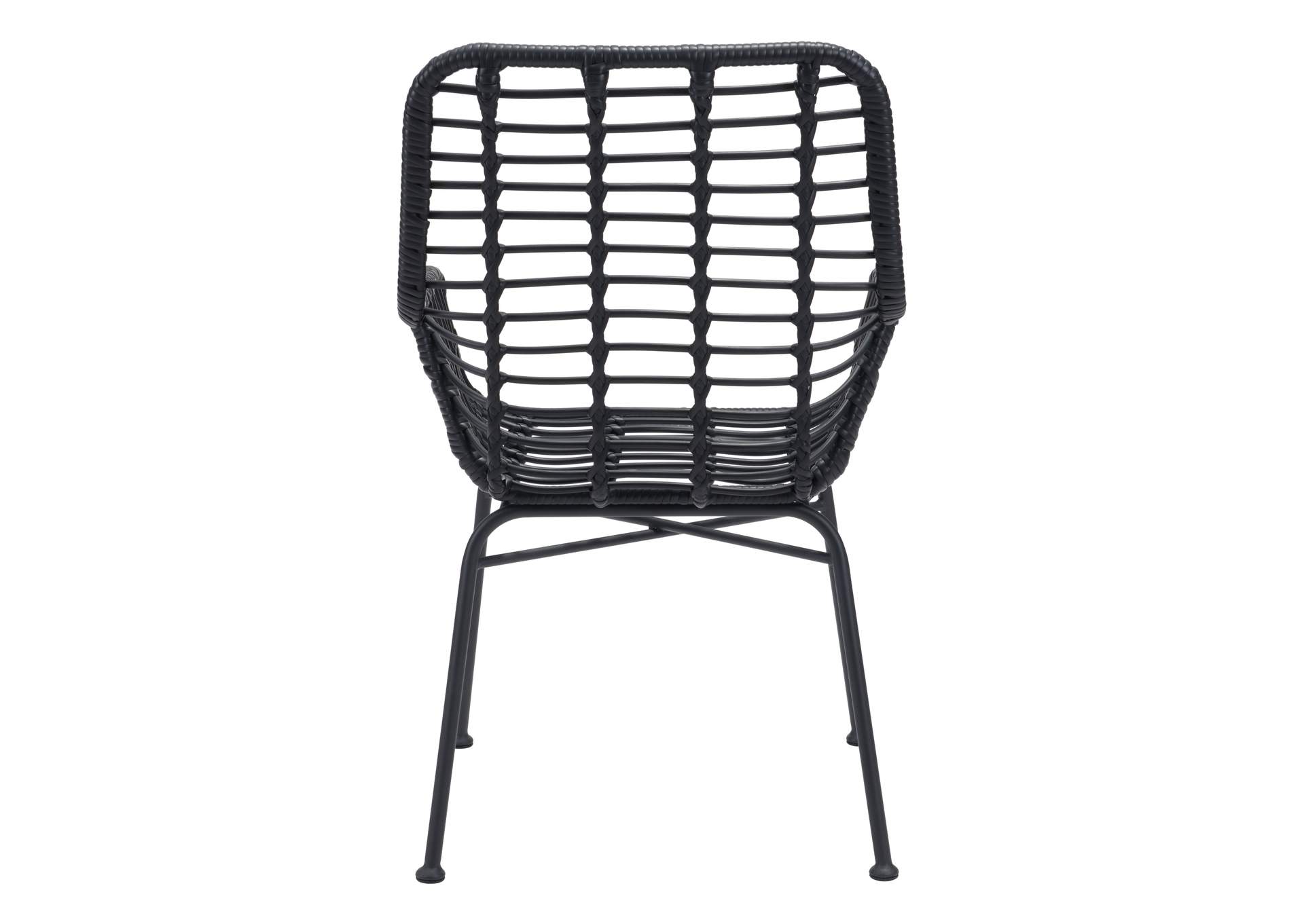Lyon Dining Chair (Set Of 2) Black,Zuo