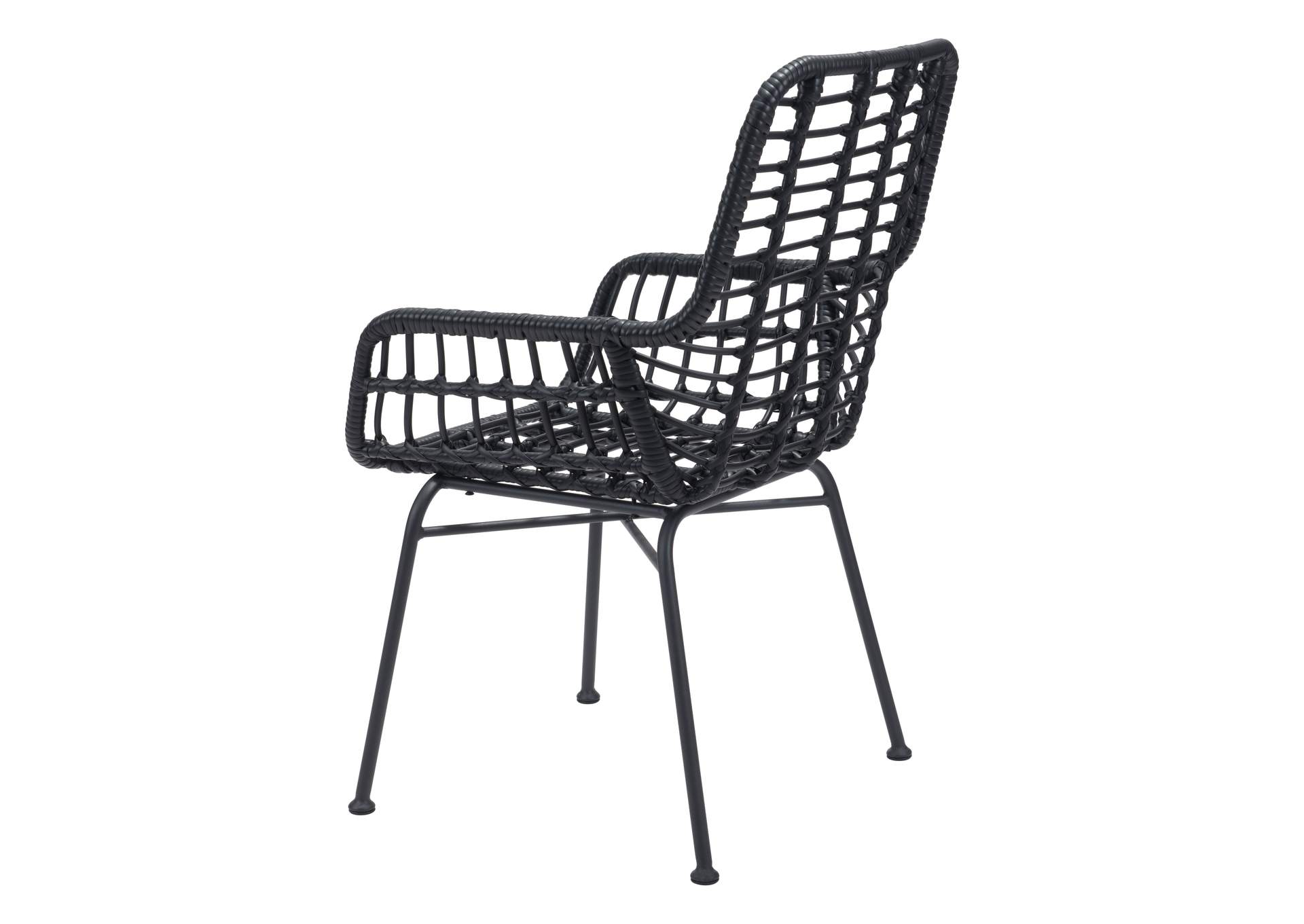 Lyon Dining Chair (Set Of 2) Black,Zuo