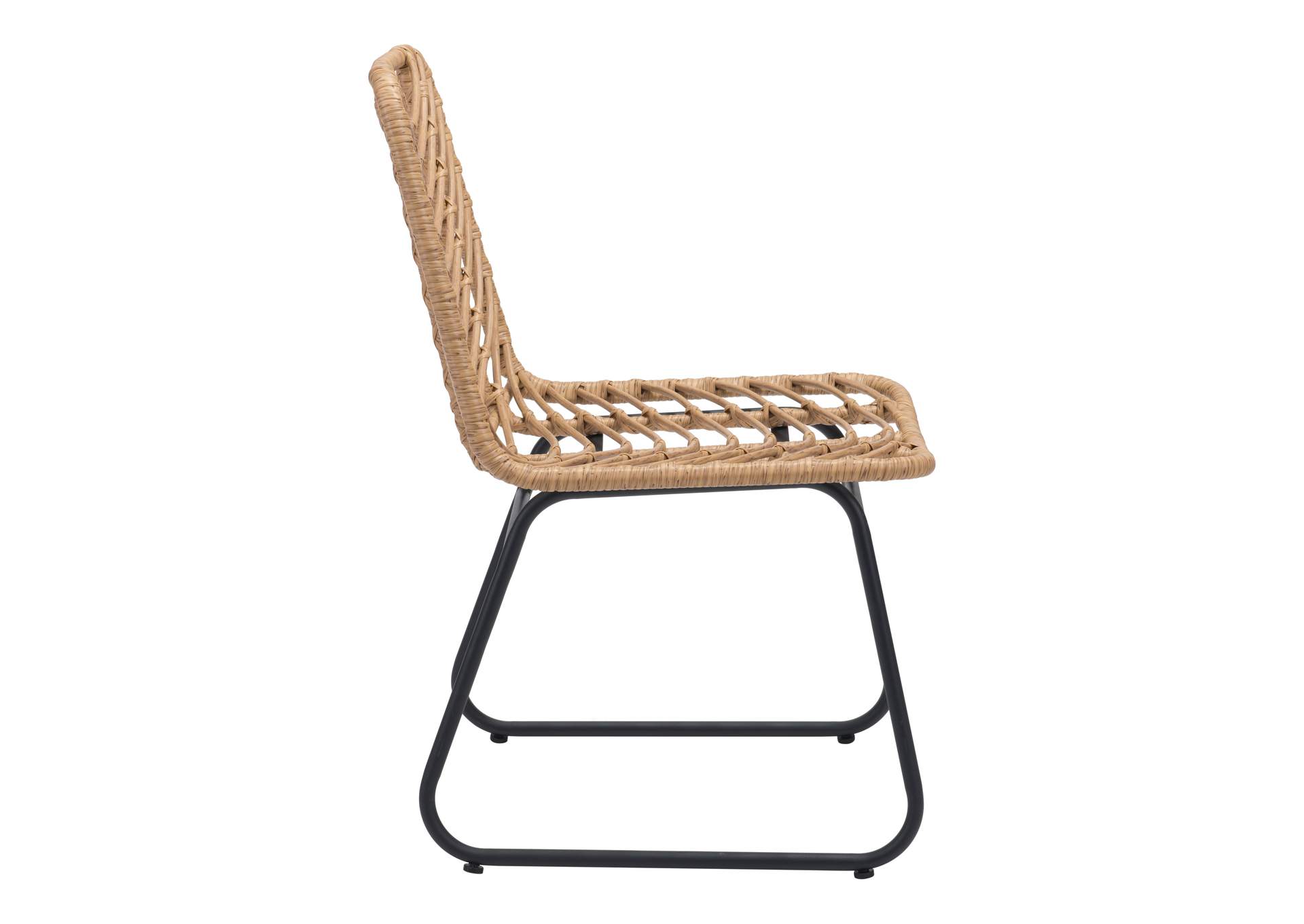 Laporte Dining Chair (Set Of 2) Natural,Zuo